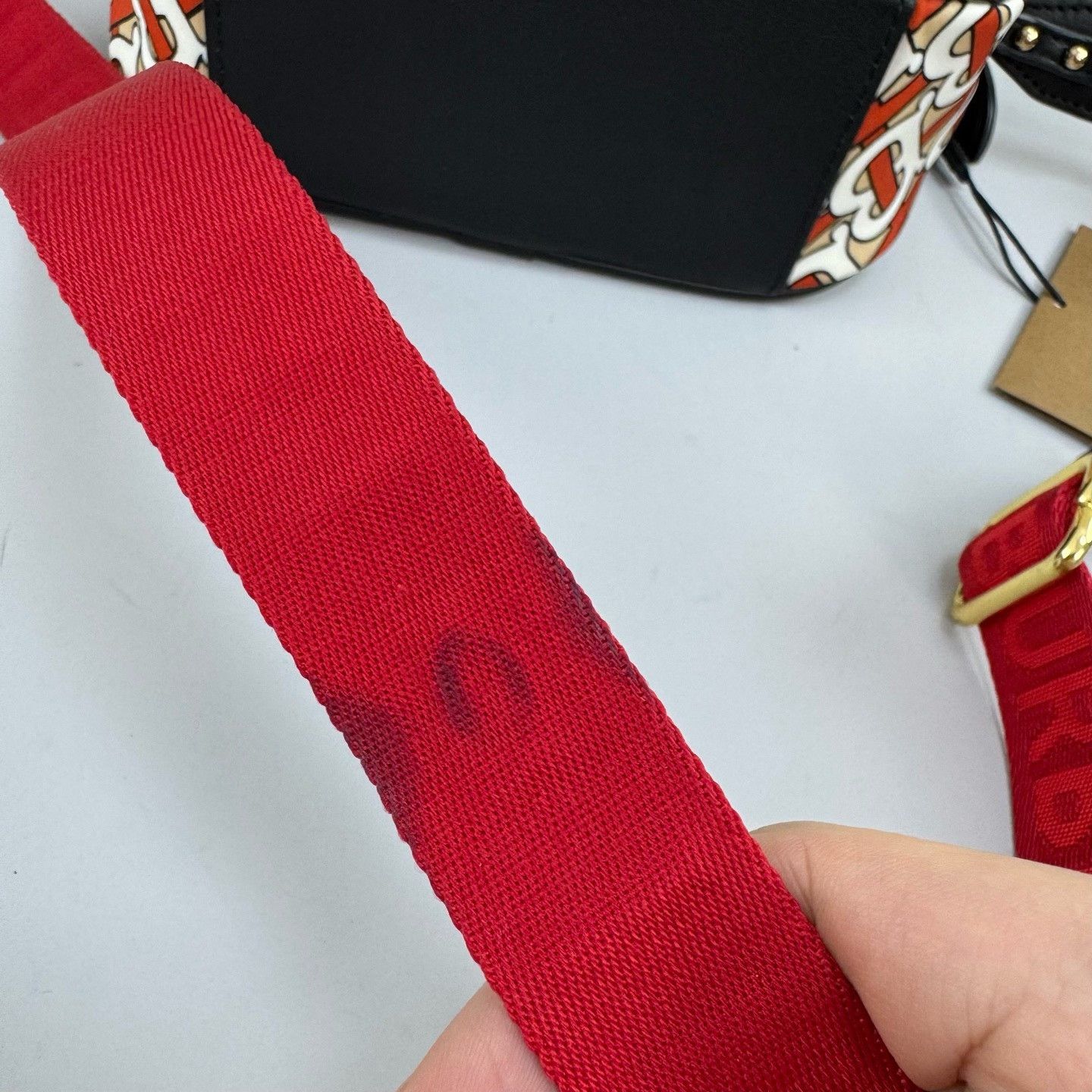 Burberry Burberry Logo Print Crossbody Bag Size ONE SIZE - 7 Thumbnail
