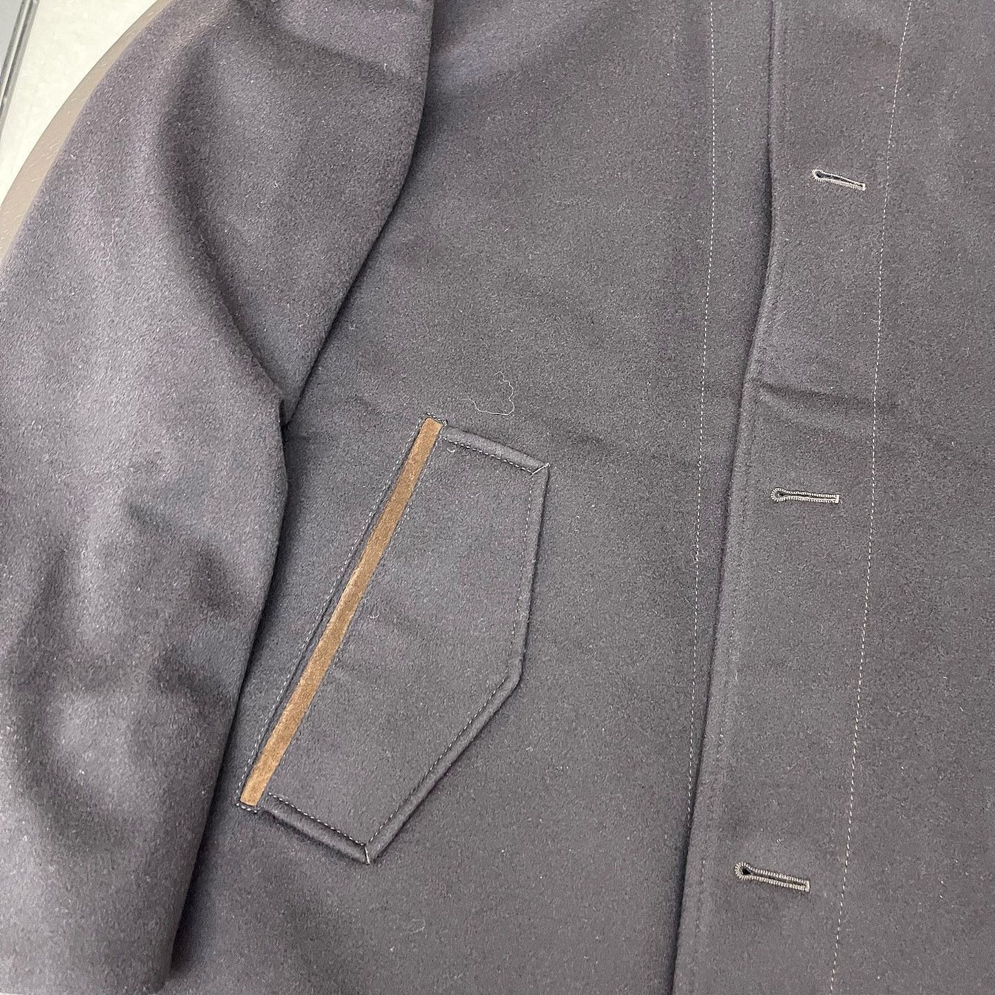 Loro Piana Luxurious Black Cashmere Storm Coat Size US M / EU 48-50 / 2 - 16 Thumbnail