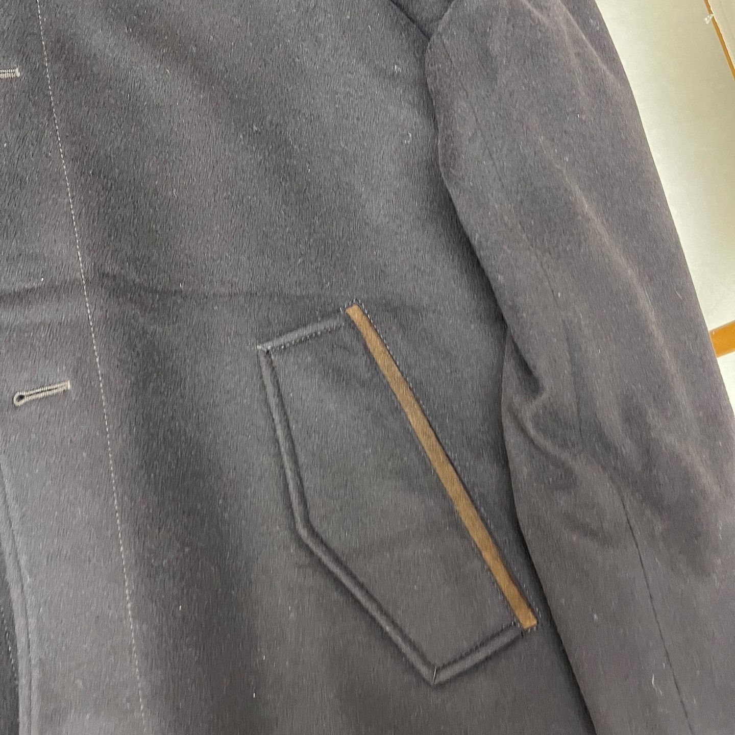 Loro Piana Luxurious Black Cashmere Storm Coat Size US M / EU 48-50 / 2 - 13 Thumbnail