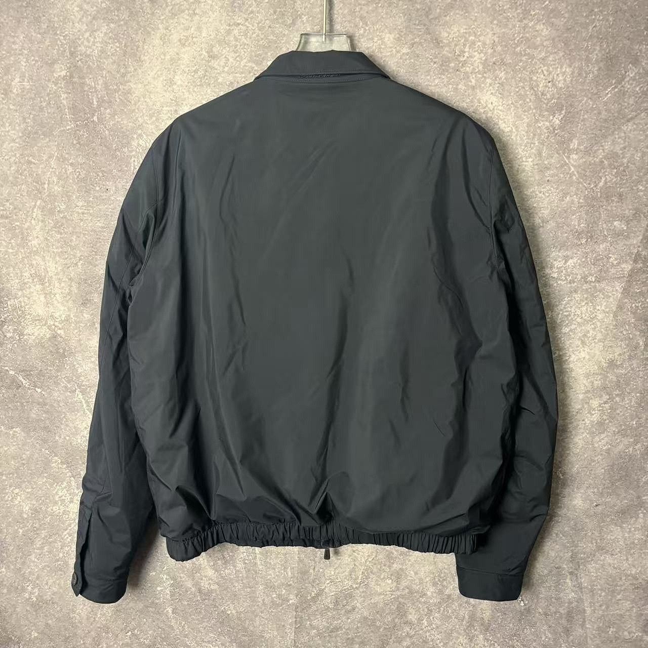 Loro Piana Elegant Black Storm System Jacket Size US XXL / EU 58 / 5 - 2 Thumbnail