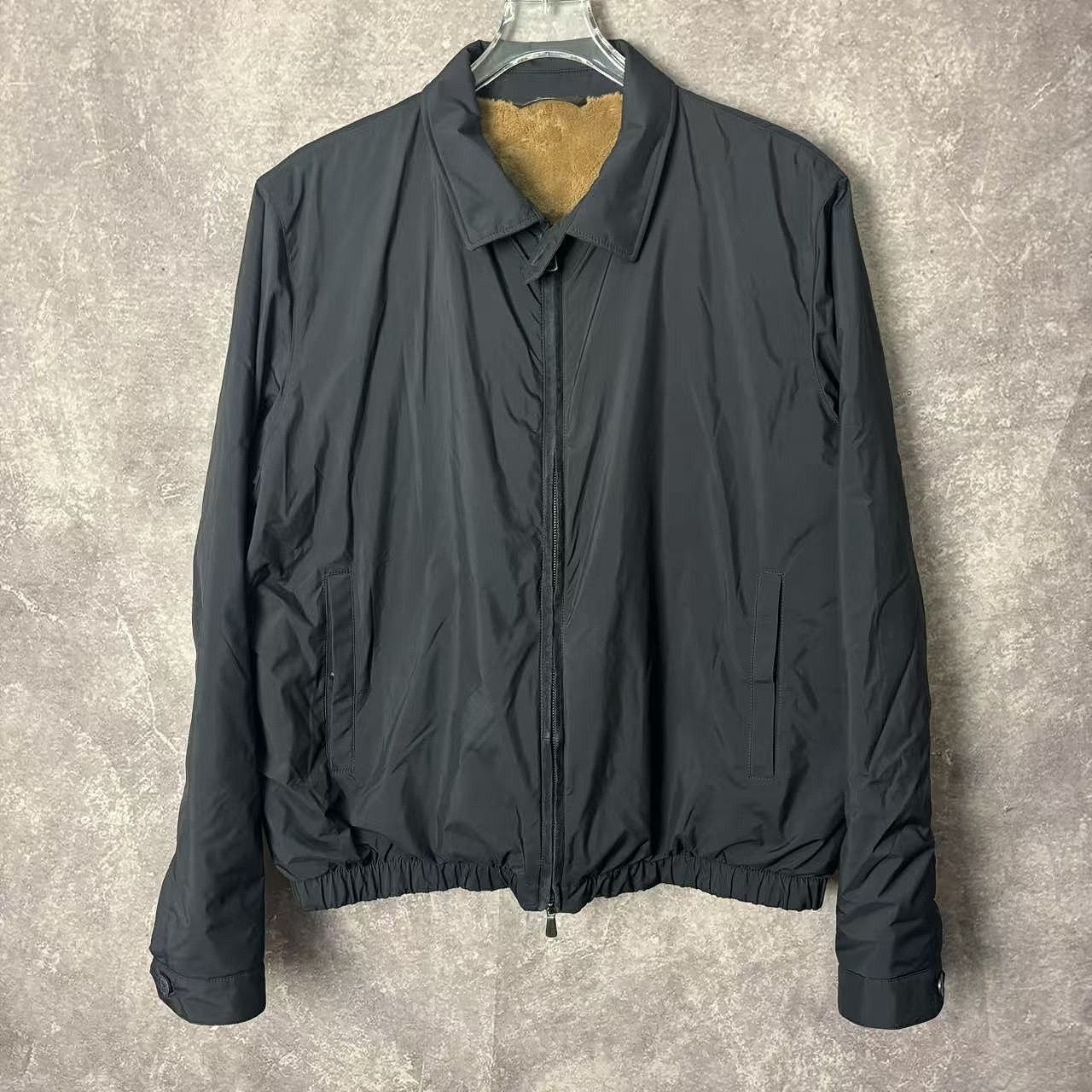 Loro Piana Elegant Black Storm System Jacket Size US XXL / EU 58 / 5 - 6 Thumbnail