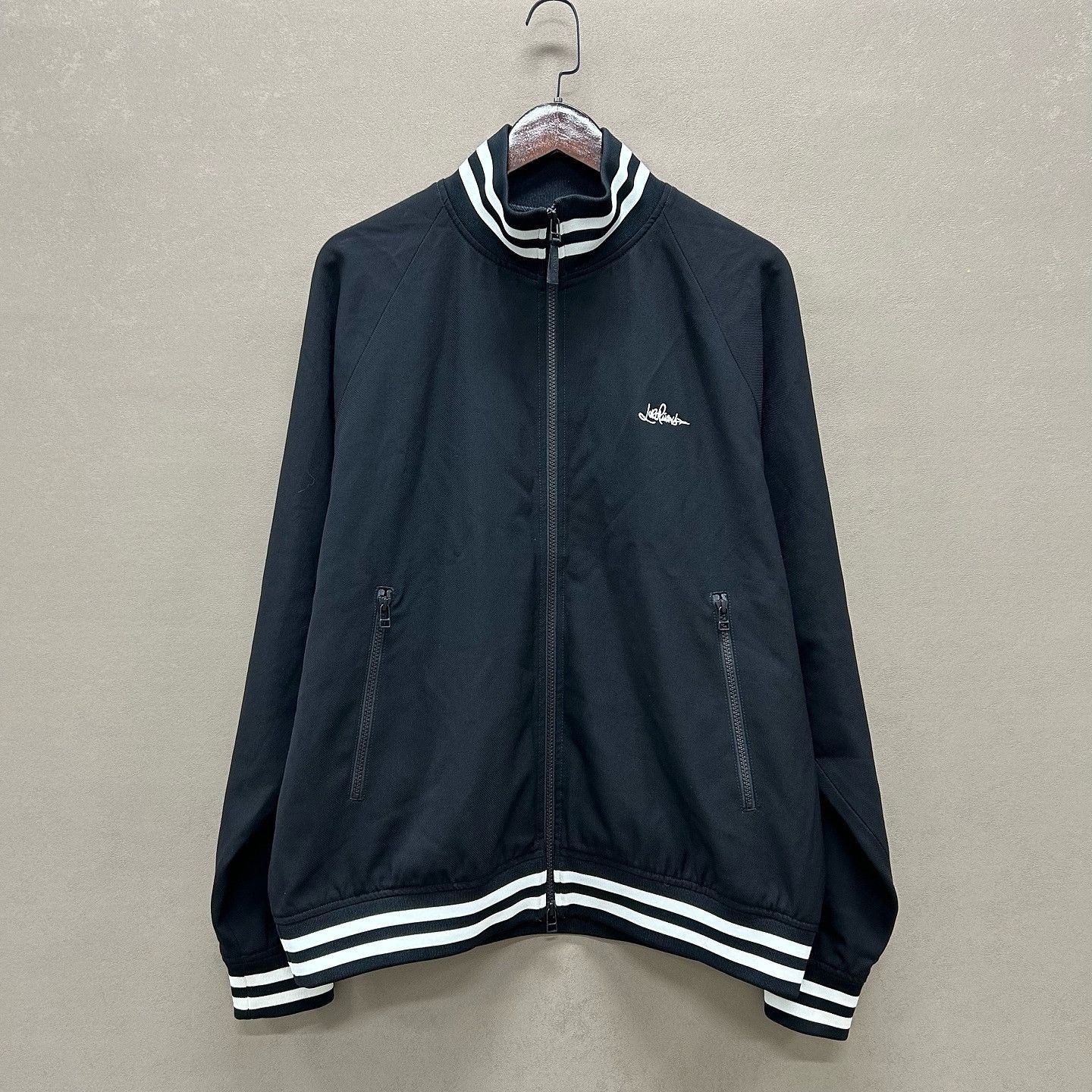 Loro Piana Lightweight Black Zip Jacket in Size L Size US L / EU 52-54 / 3 - 6 Thumbnail