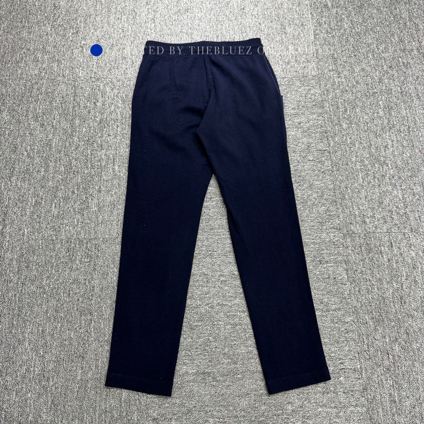 Loro Piana Luxurious Blue Virgin Wool Blend Joggers Size US 28 / EU 44 - 2 Thumbnail