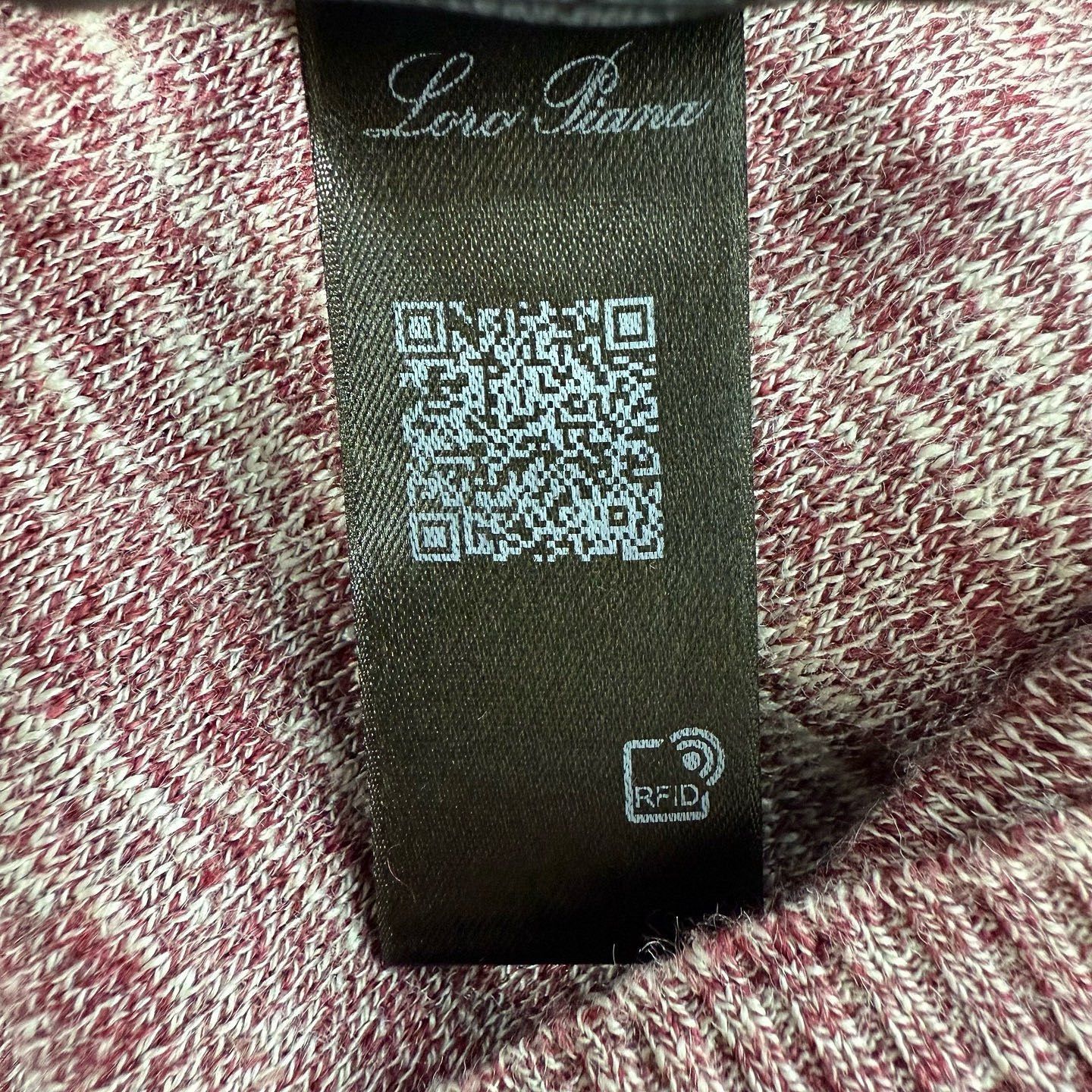 Loro Piana Marled Knit T-Shirt in Purple Size US M / EU 48-50 / 2 - 6 Thumbnail