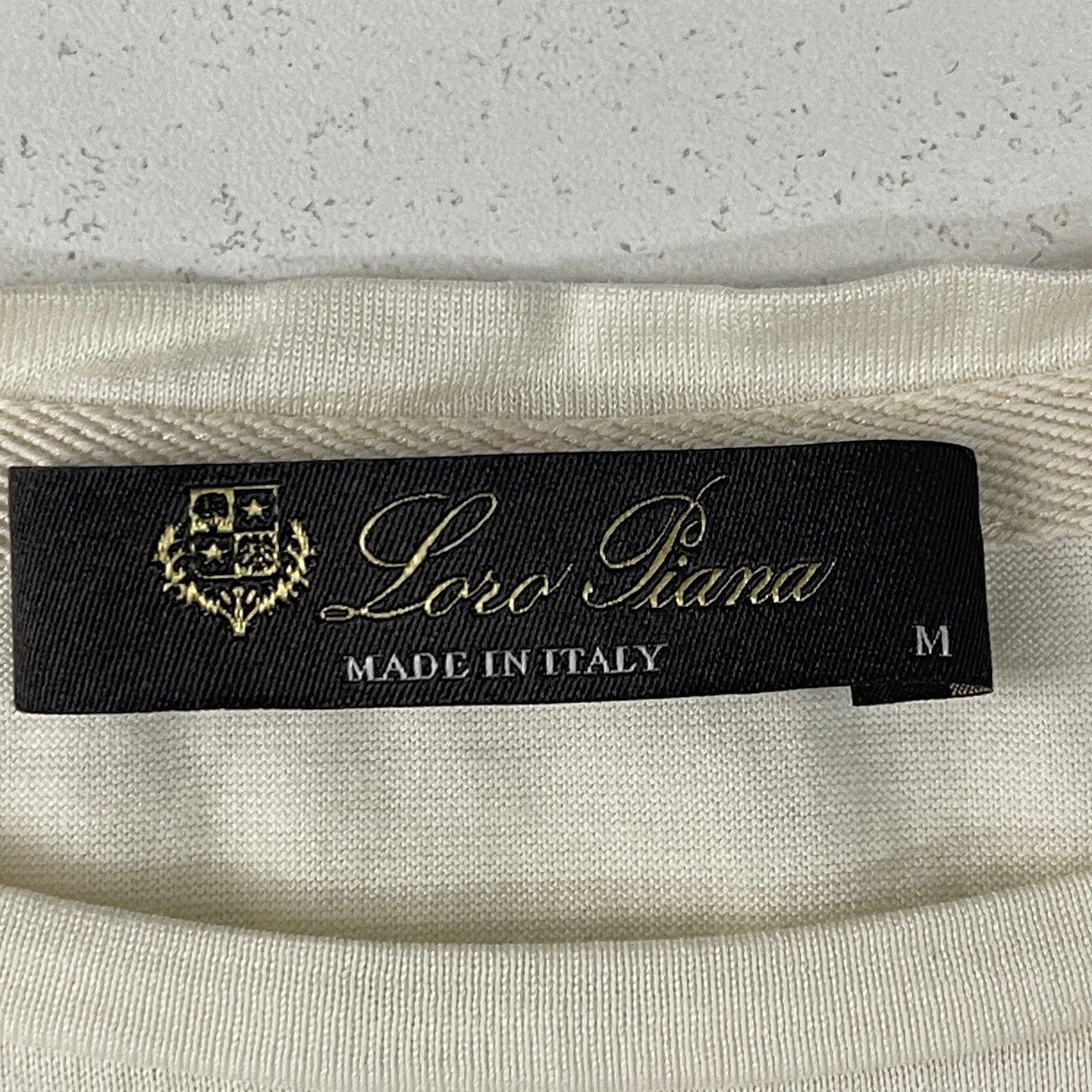 Loro Piana Luxurious Silk Blend Short Sleeve T-Shirt Size US M / EU 48-50 / 2 - 3 Thumbnail