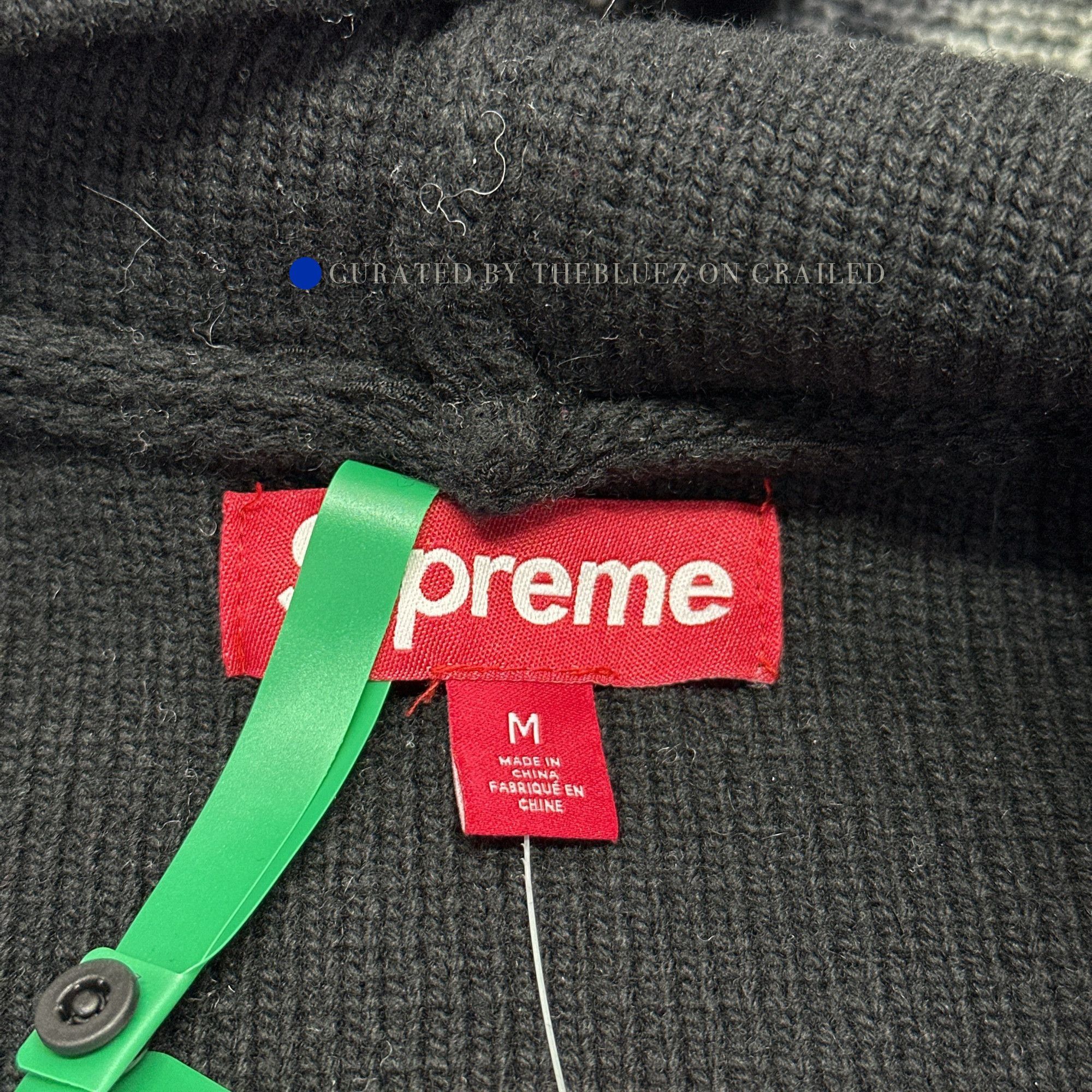 Supreme Hooded Zip-Up Sweater in Black Size US M / EU 48-50 / 2 - 3 Thumbnail