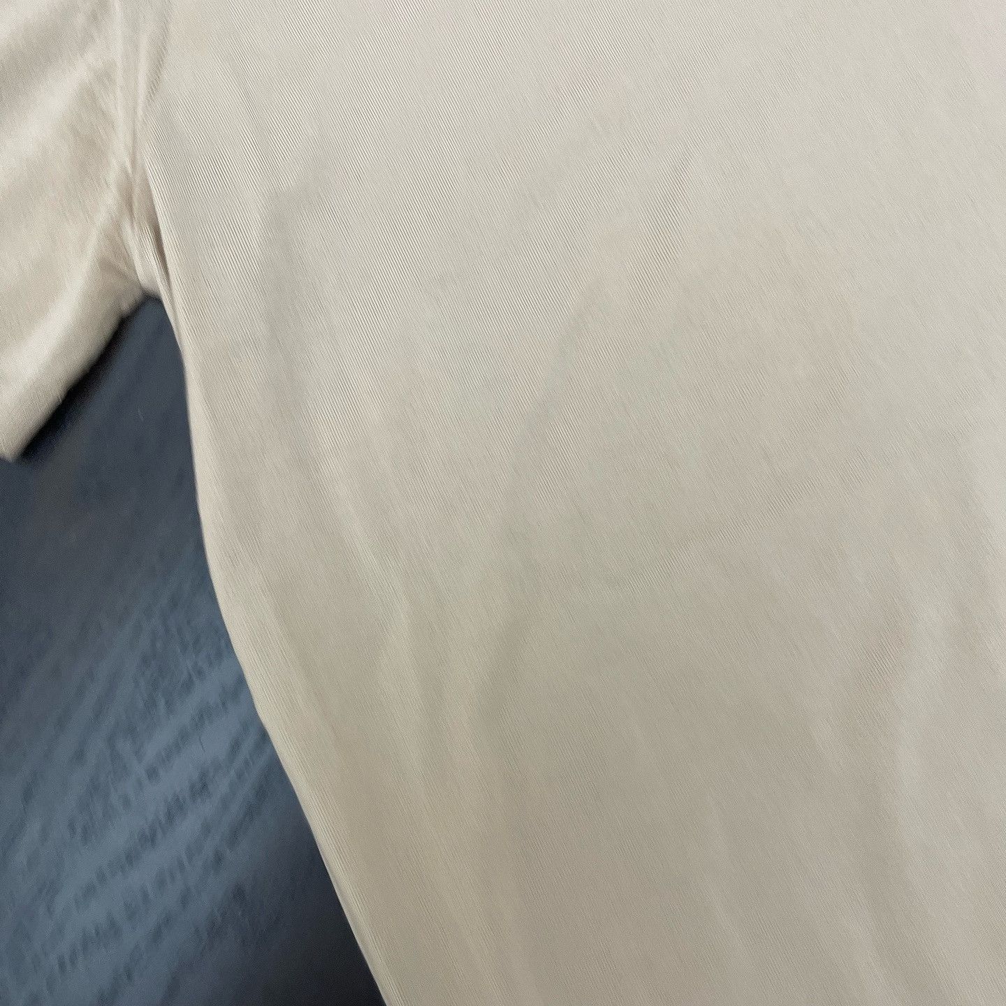Loro Piana Soft Beige Virgin Wool Short Sleeve T-Shirt Size US L / EU 52-54 / 3 - 12 Thumbnail