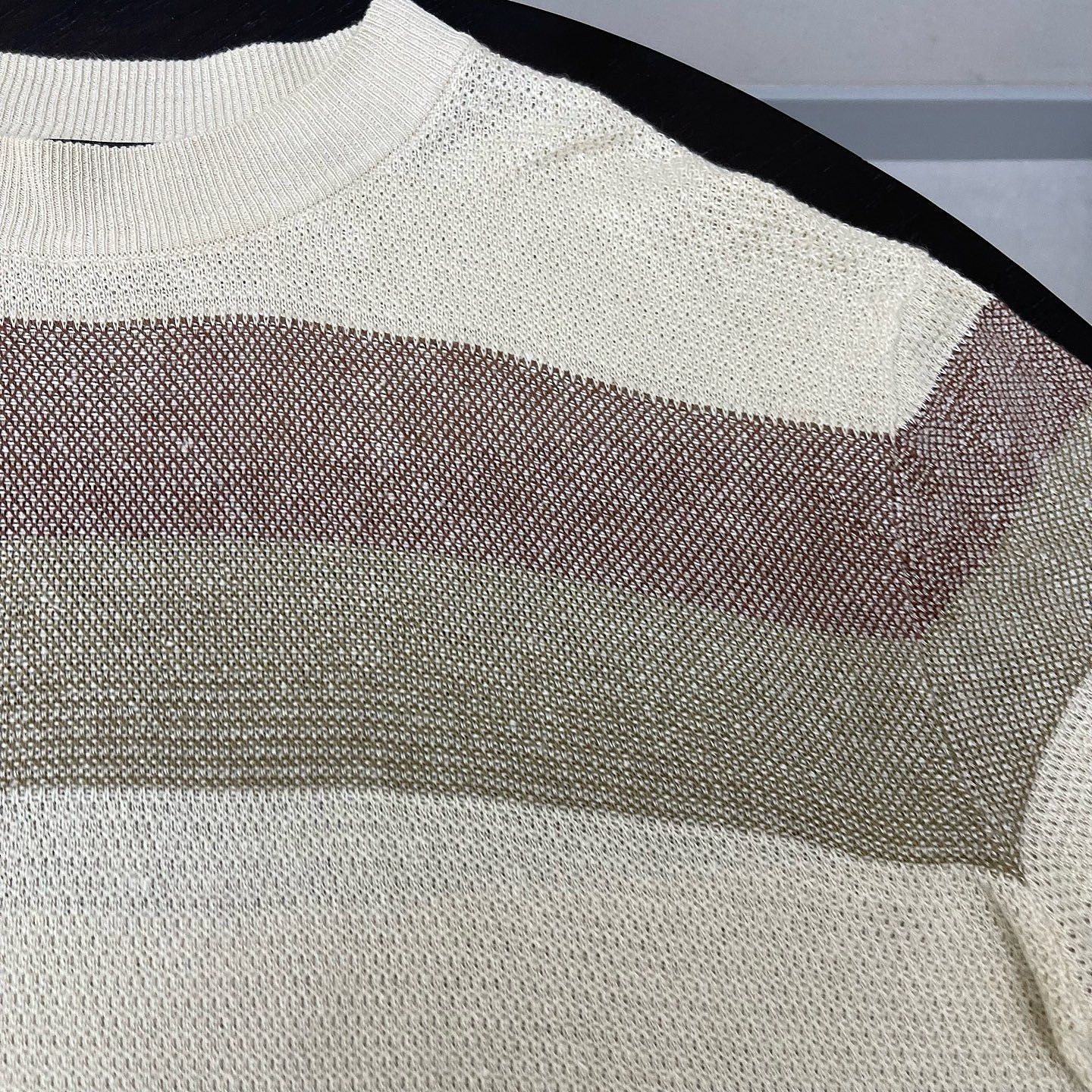 Loro Piana Striped Linen T-Shirt in Multi Size US M / EU 48-50 / 2 - 17 Thumbnail