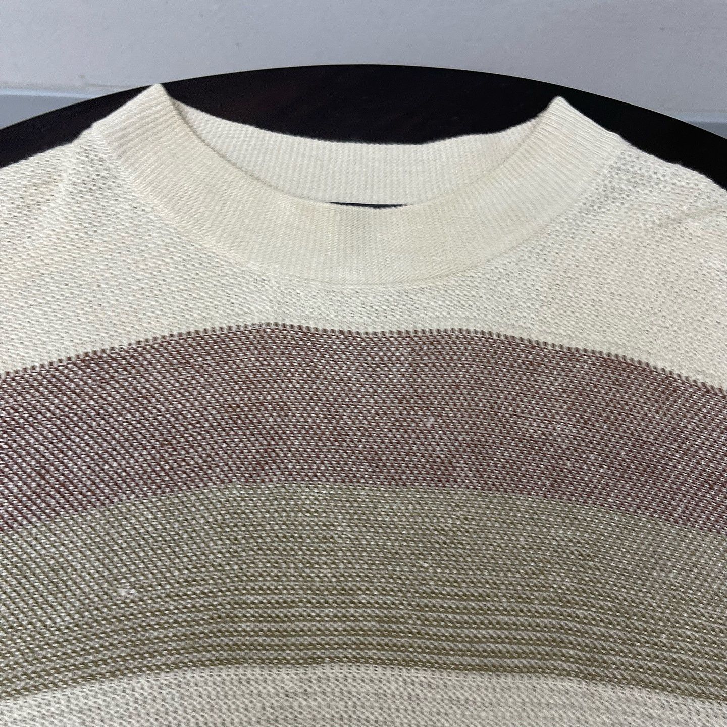 Loro Piana Striped Linen T-Shirt in Multi Size US M / EU 48-50 / 2 - 18 Thumbnail
