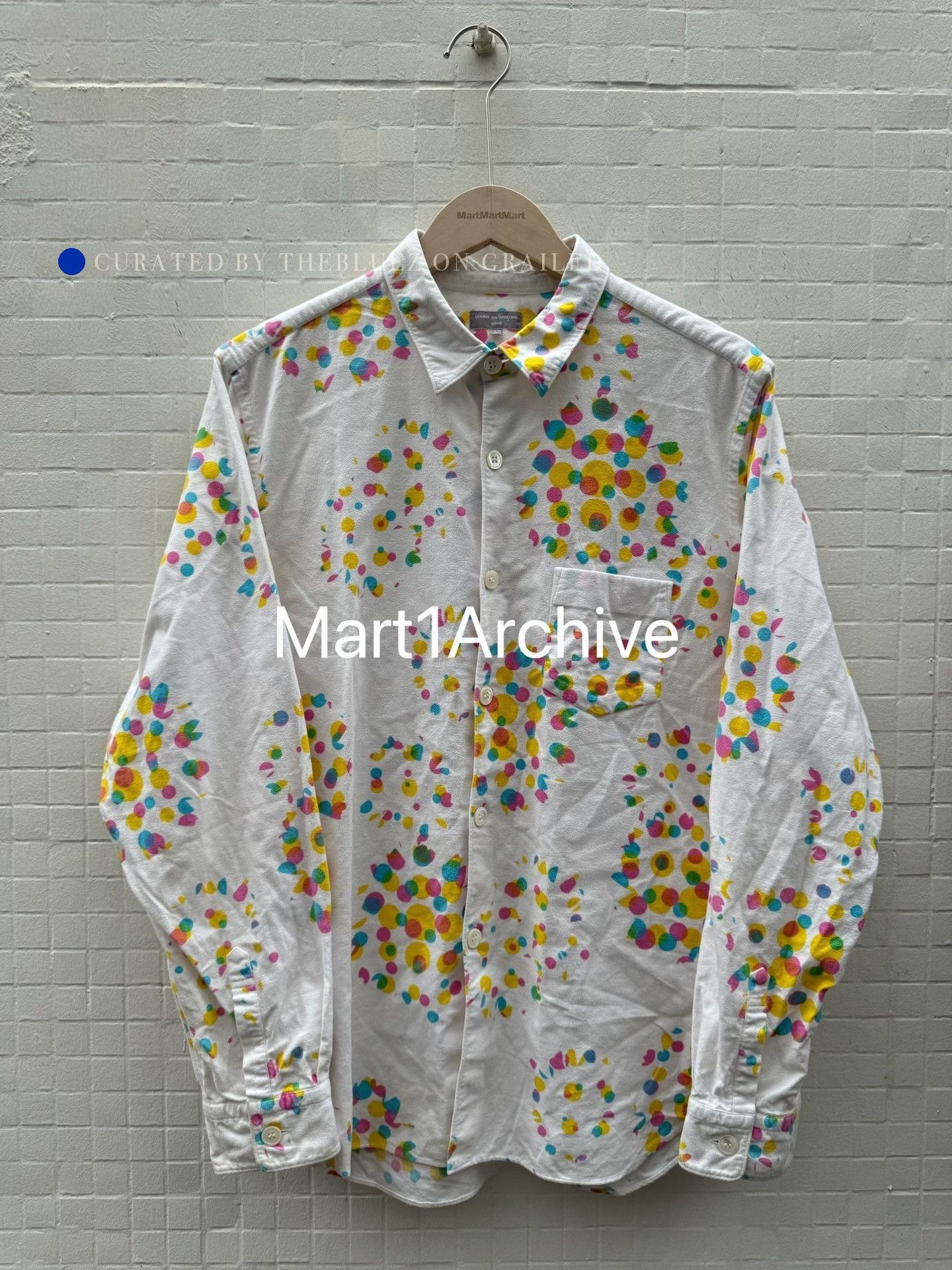 Comme des Garcons Multi Dot Button-Up Shirt in Size L Size US L / EU 52-54 / 3 - 2 Thumbnail