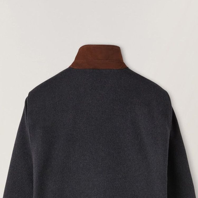 Loro Piana Luxurious Cashmere Roadster Jacket in Gray Size US M / EU 48-50 / 2 - 9 Thumbnail
