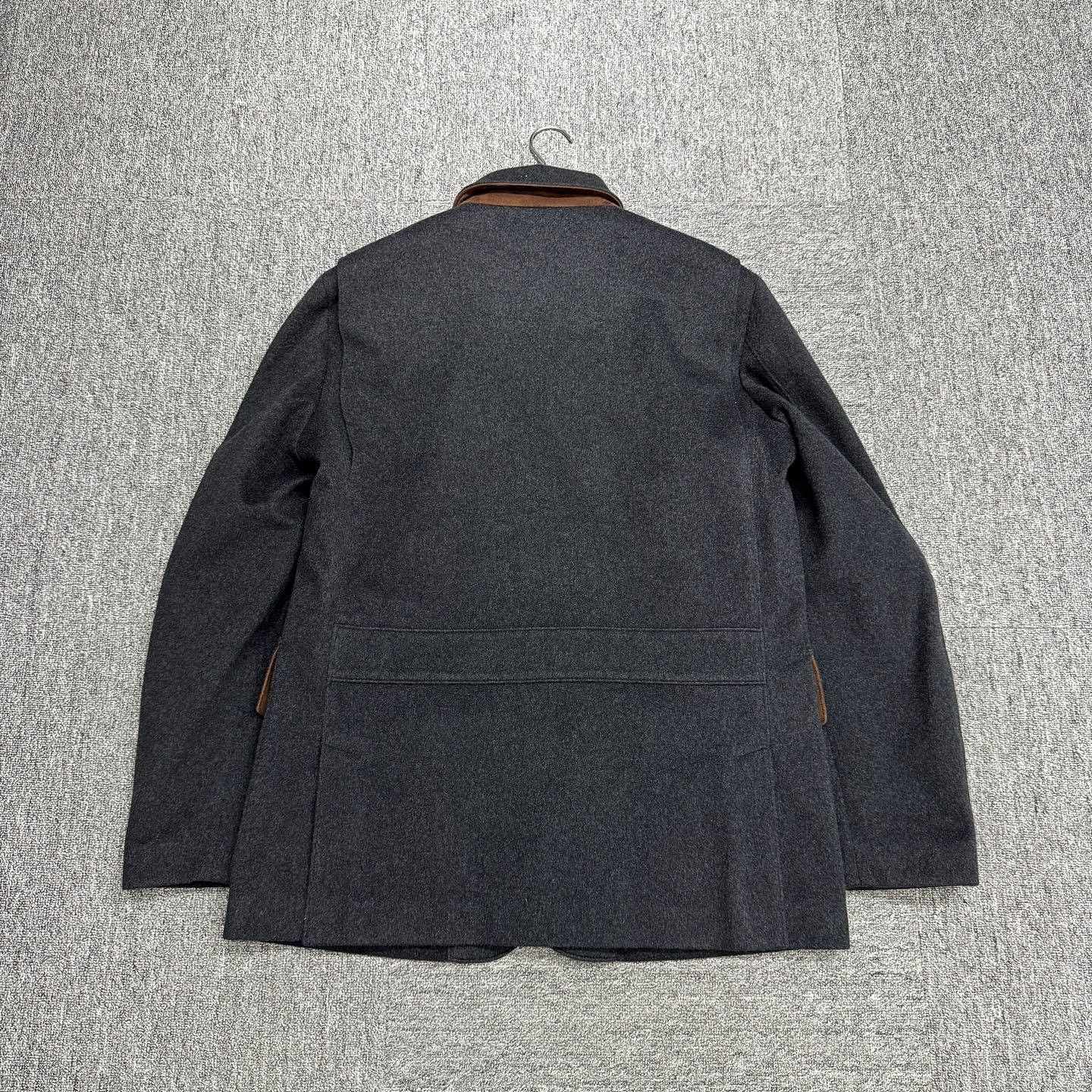 Loro Piana Luxurious Cashmere Roadster Jacket in Gray Size US M / EU 48-50 / 2 - 2 Thumbnail