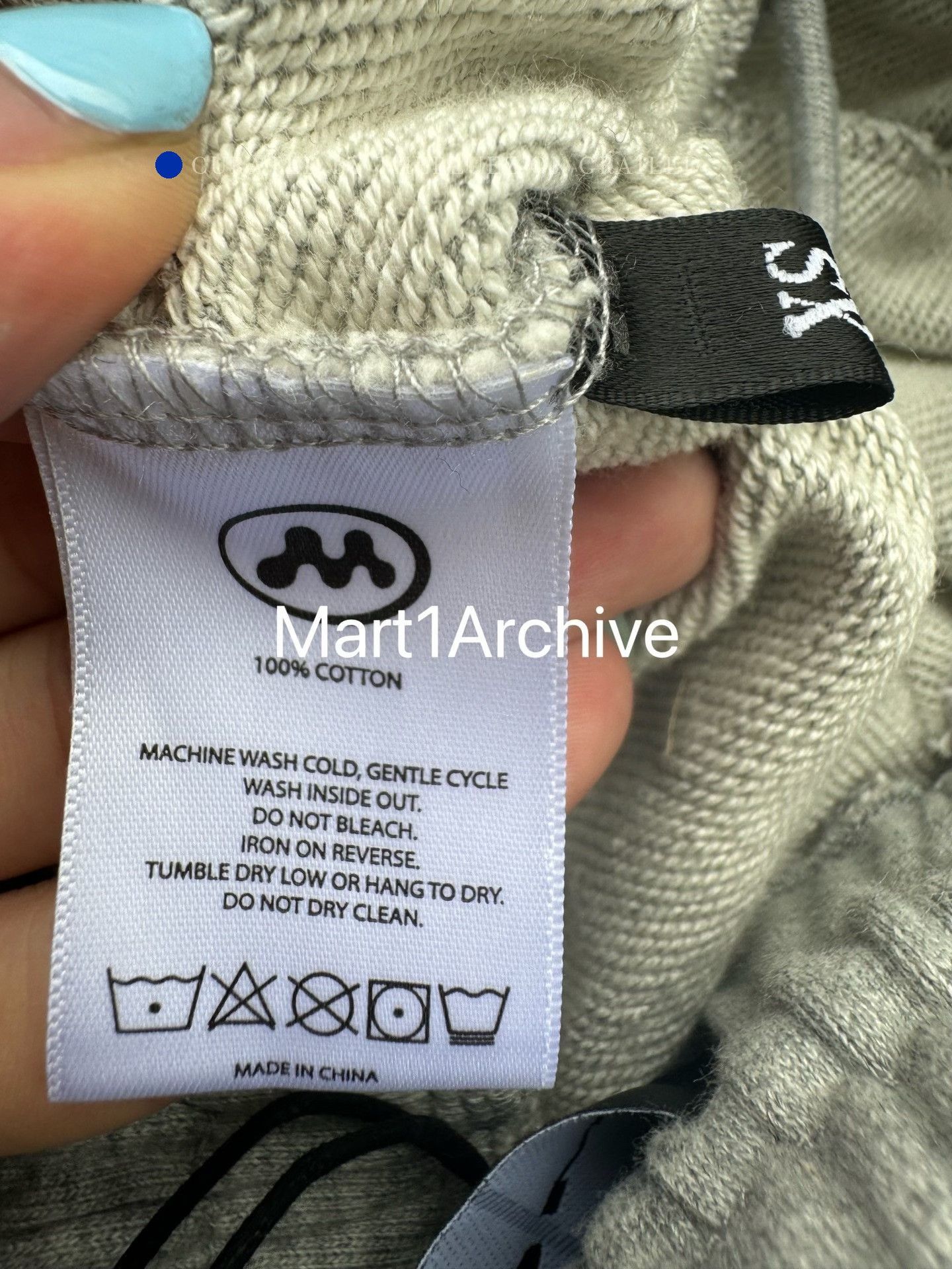 Mowalola Graphic Gray Sweatpants with Dragon Print Size US 28 / EU 44 - 10 Thumbnail