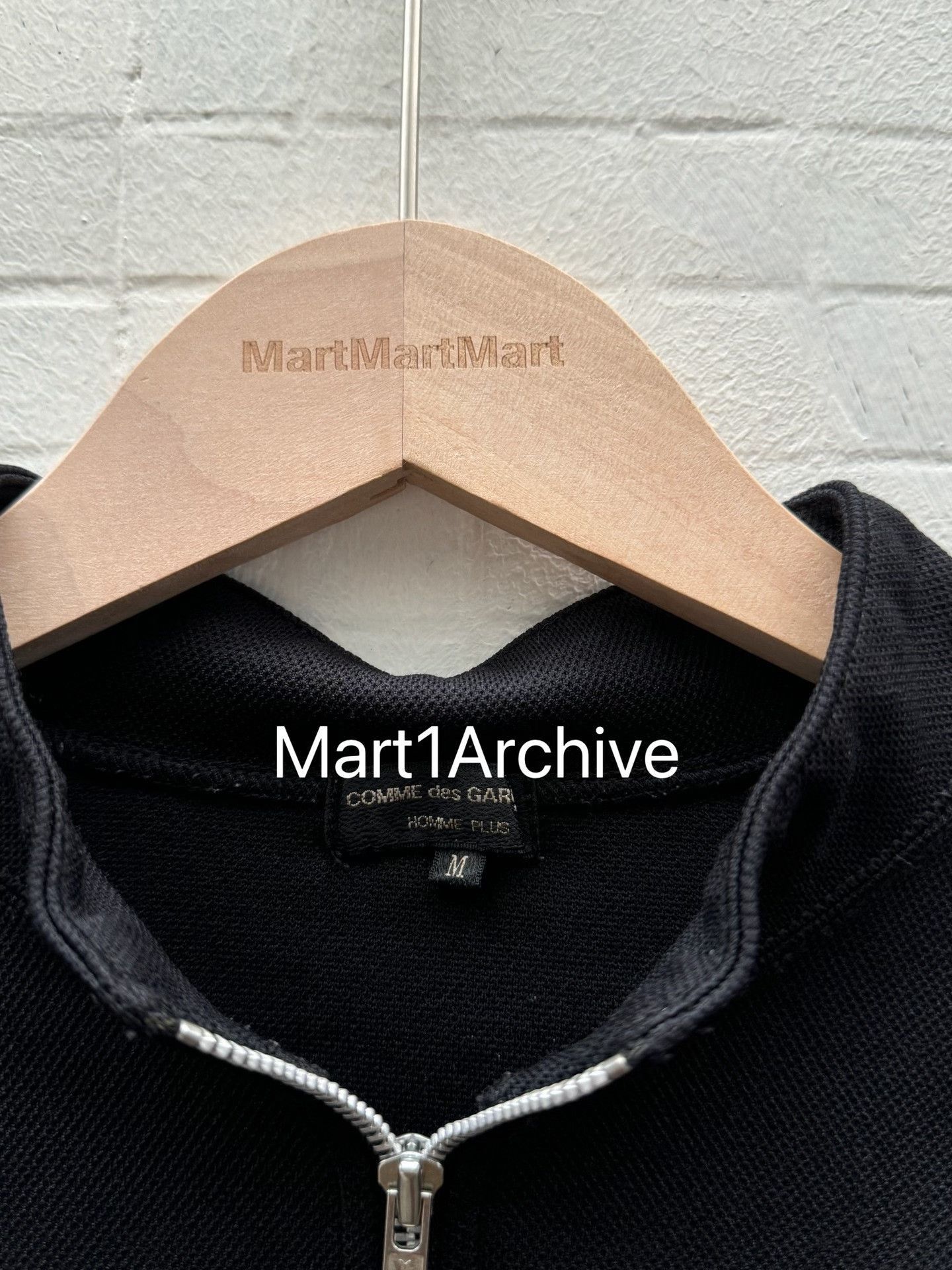 Comme des Garcons Black Half-Zip Rolling Stones Sweatshirt Size US M / EU 48-50 / 2 - 5 Thumbnail