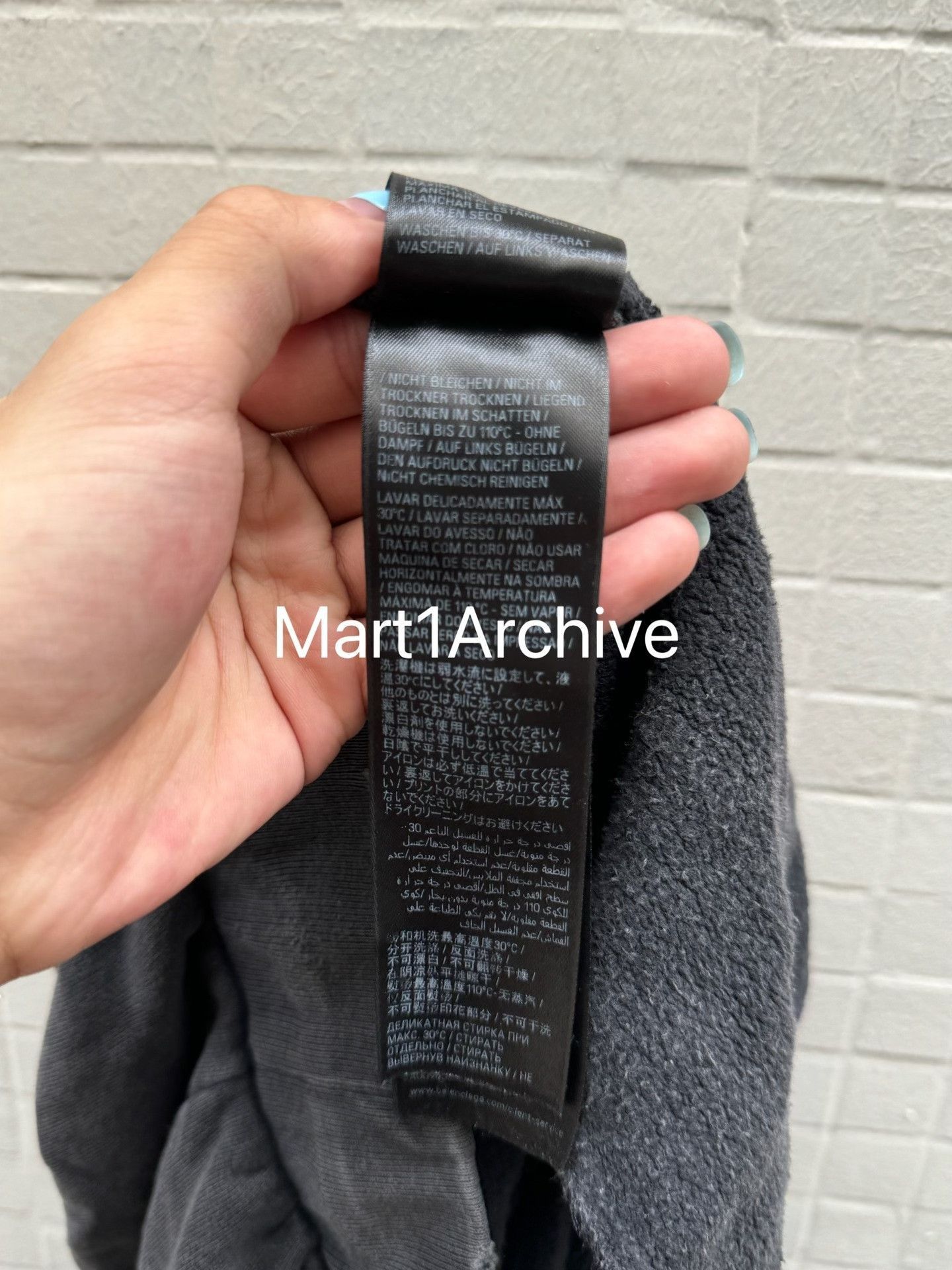 Balenciaga Washed Gray Double Ring Logo Shorts Size US 28 / EU 44 - 10 Thumbnail