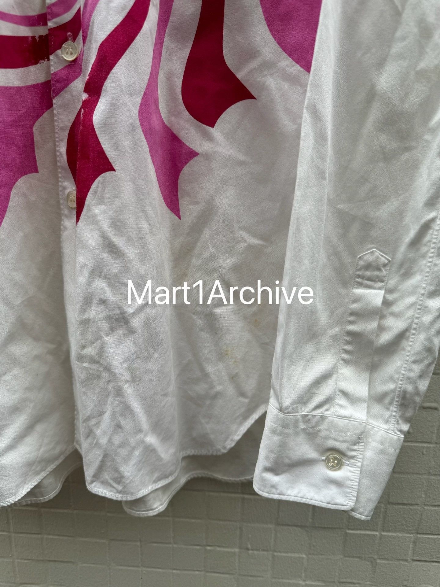 Comme des Garcons Colorful Spiral Print Button-Up Shirt Size US S / EU 44-46 / 1 - 5 Thumbnail