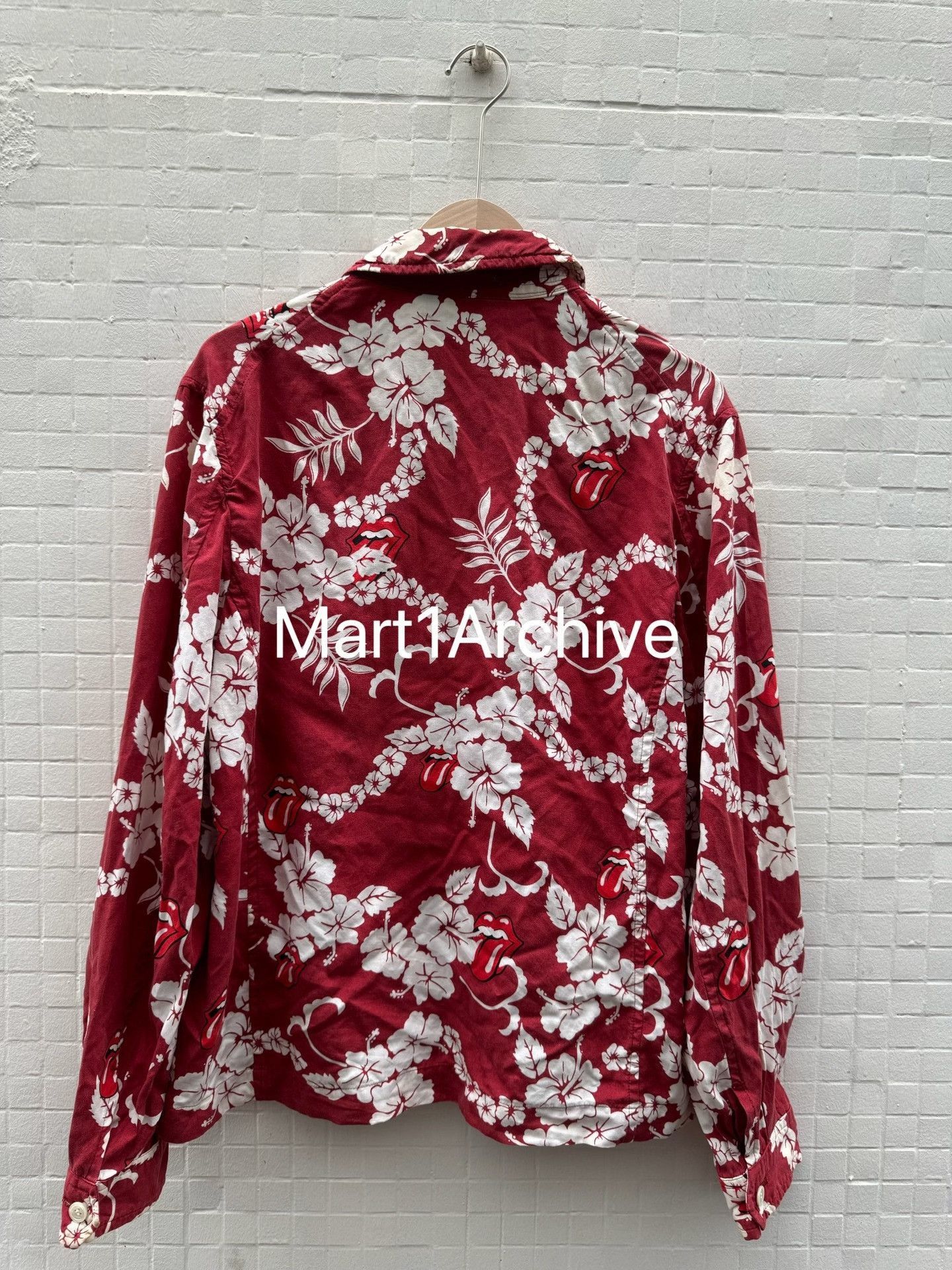 Comme des Garcons Rolling Stones Collaboration Red Light Jacket Size US M / EU 48-50 / 2 - 3 Thumbnail