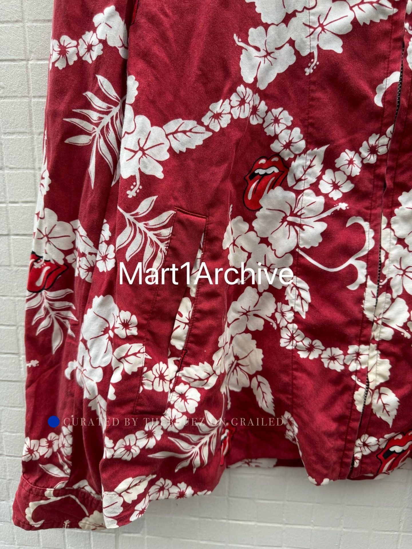 Comme des Garcons Rolling Stones Collaboration Red Light Jacket Size US M / EU 48-50 / 2 - 5 Thumbnail