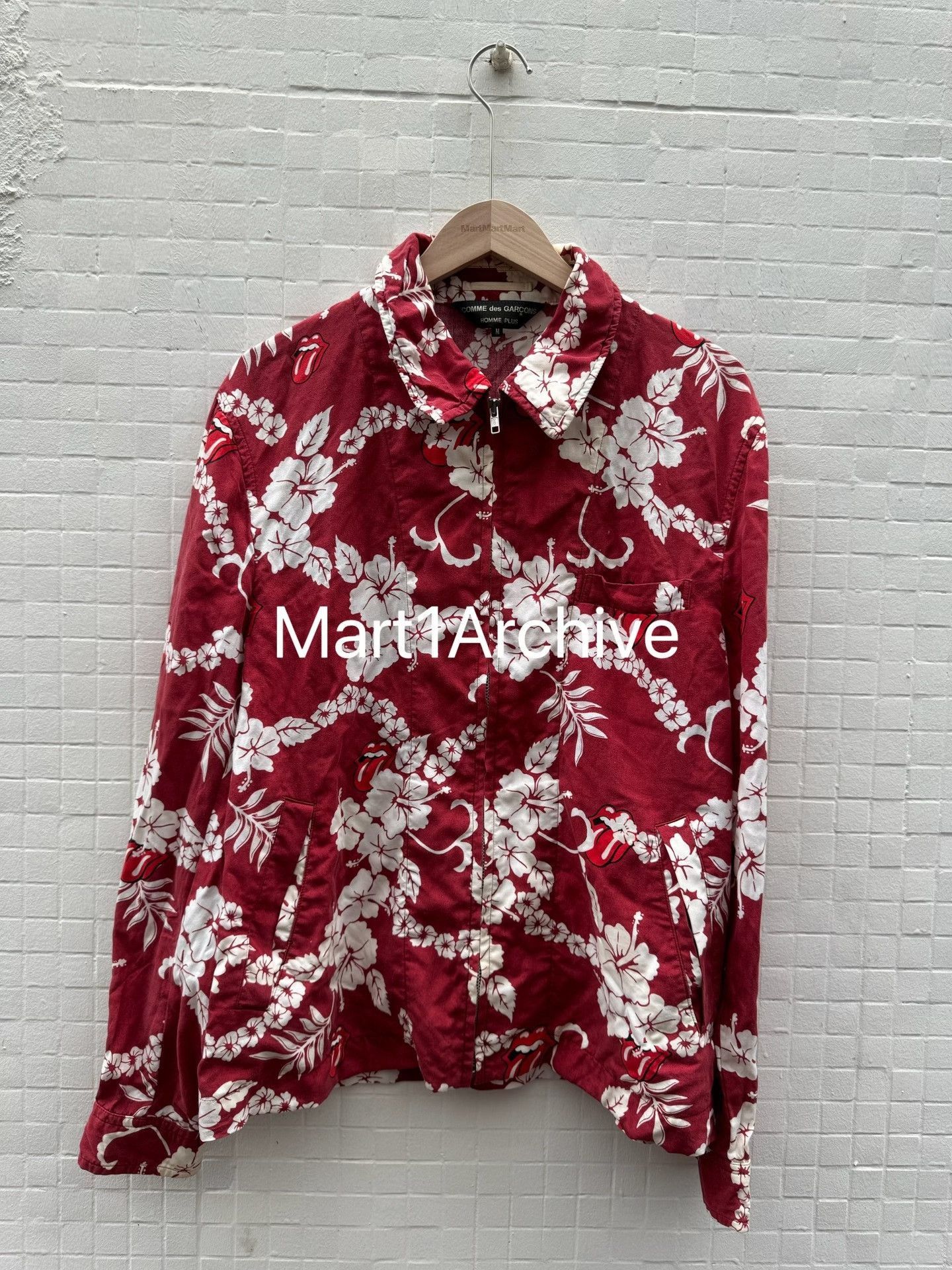 Comme des Garcons Rolling Stones Collaboration Red Light Jacket Size US M / EU 48-50 / 2 - 2 Thumbnail