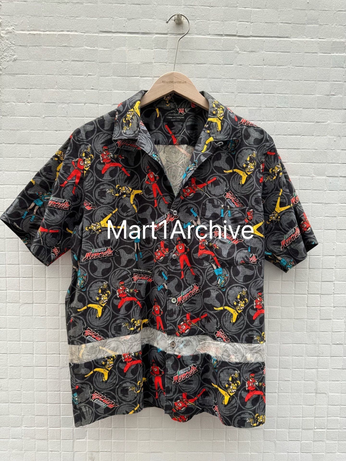 Comme des Garcons Hurricanger Print Button-Up Shirt Size US M / EU 48-50 / 2 - 2 Thumbnail