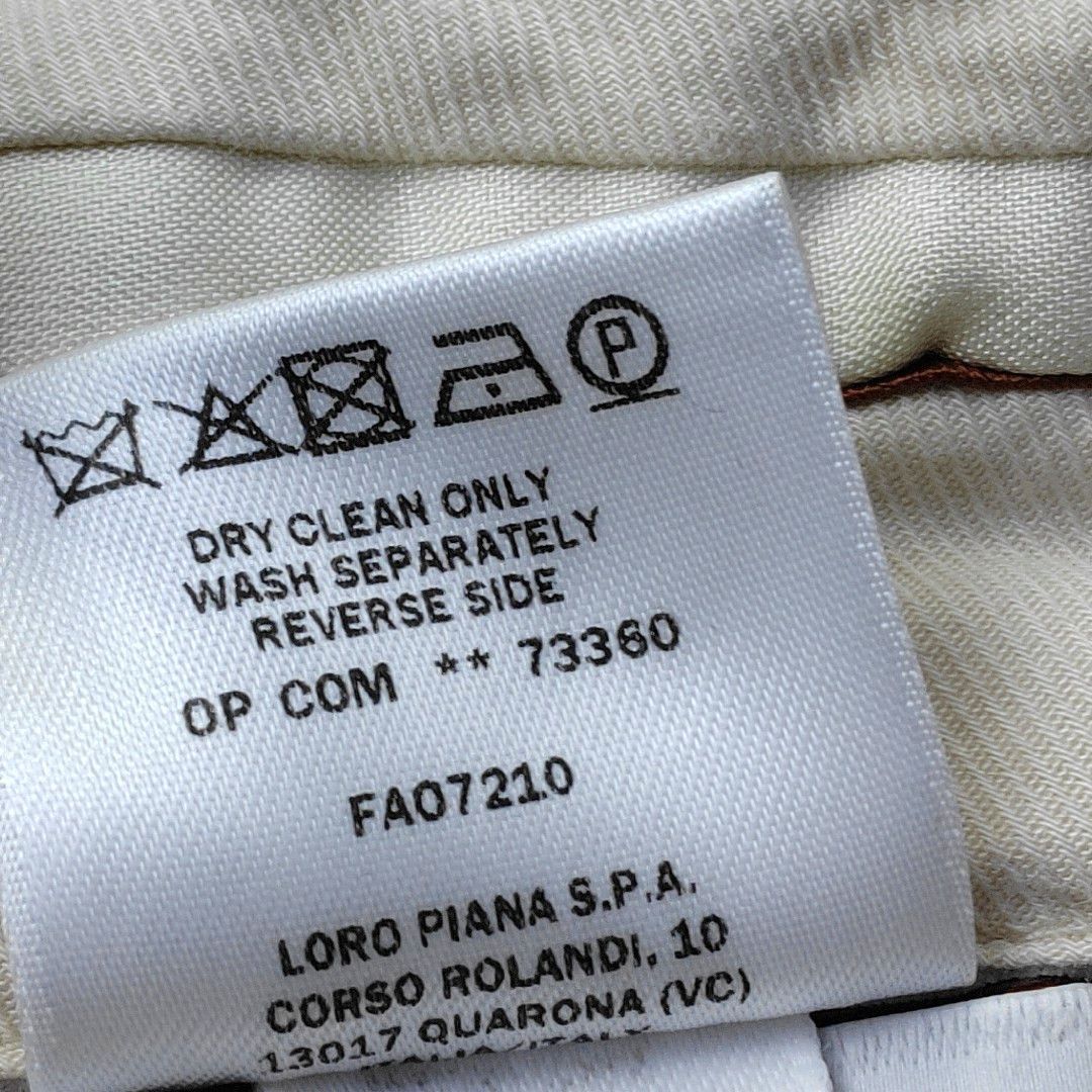 Loro Piana Elegant Beige Linen Casual Pants Size US 38 / EU 54 - 4 Thumbnail