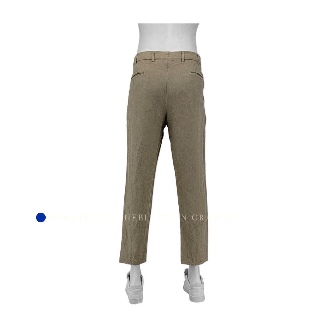 Loro Piana Elegant Beige Linen Casual Pants Size US 38 / EU 54 - 2 Thumbnail