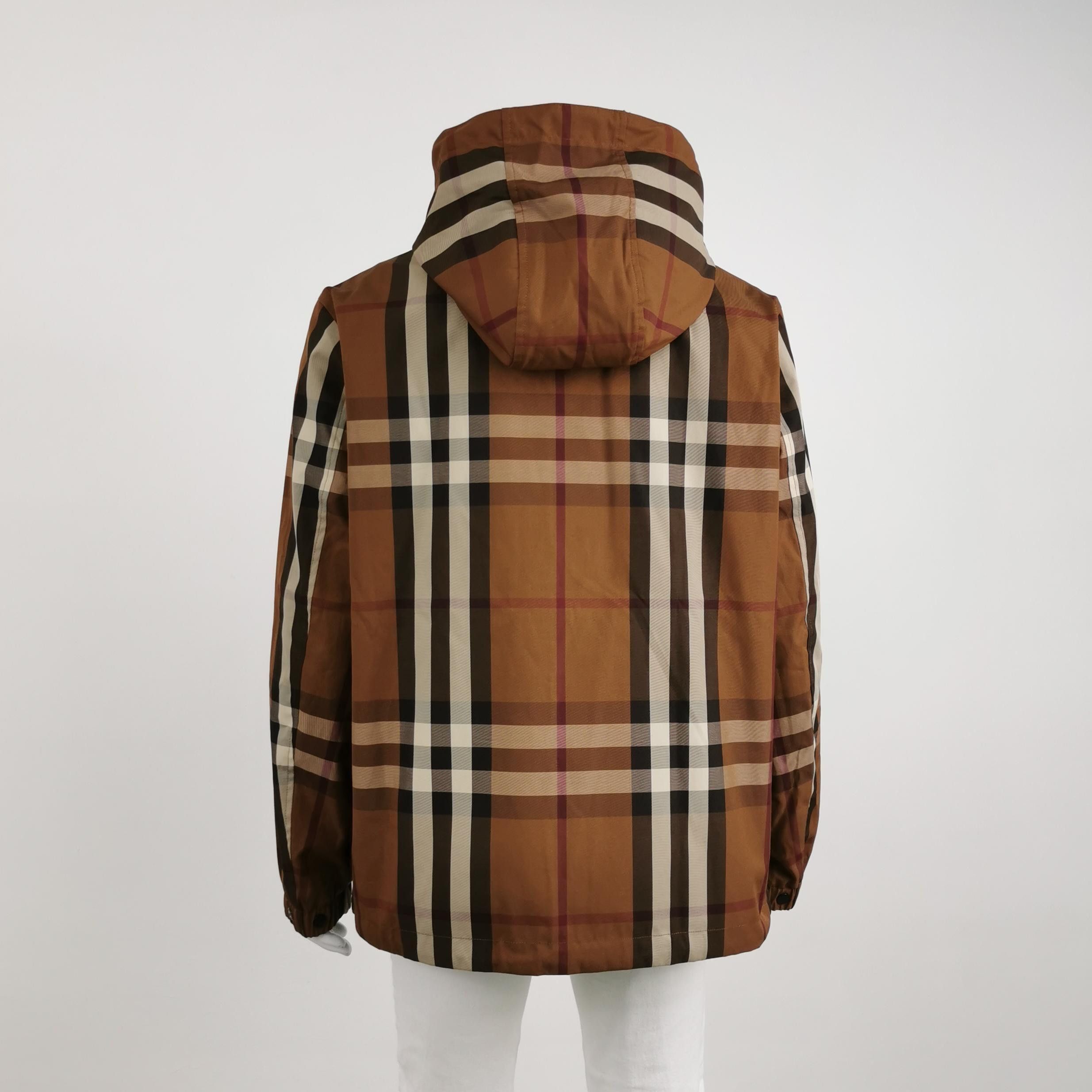 Burberry Reversible Check Hooded Jacket in Multi Size US XL / EU 56 / 4 - 2 Thumbnail