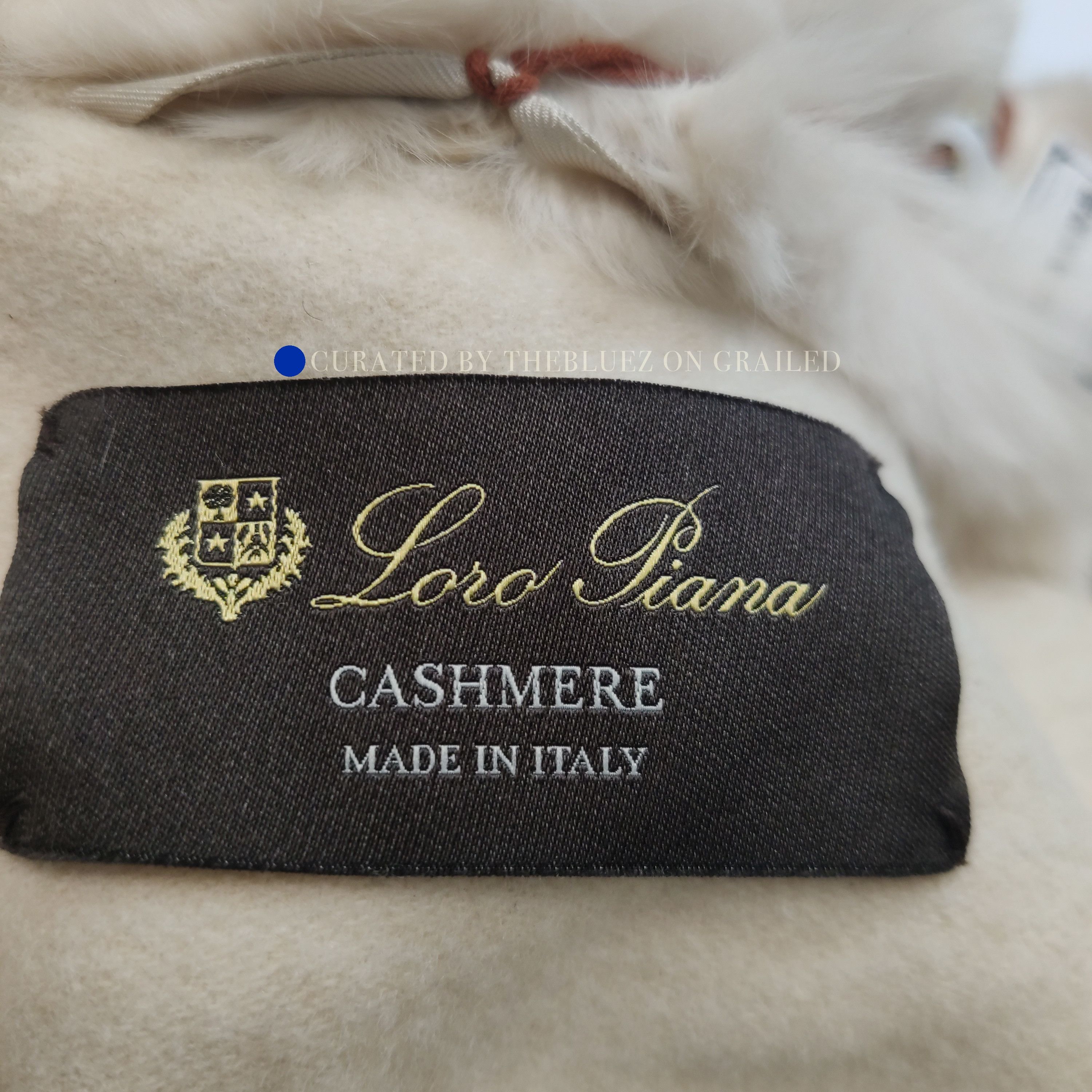 Loro Piana Cashmere Fur-Trimmed Cape in Beige Size US S / EU 44-46 / 1 - 5 Thumbnail