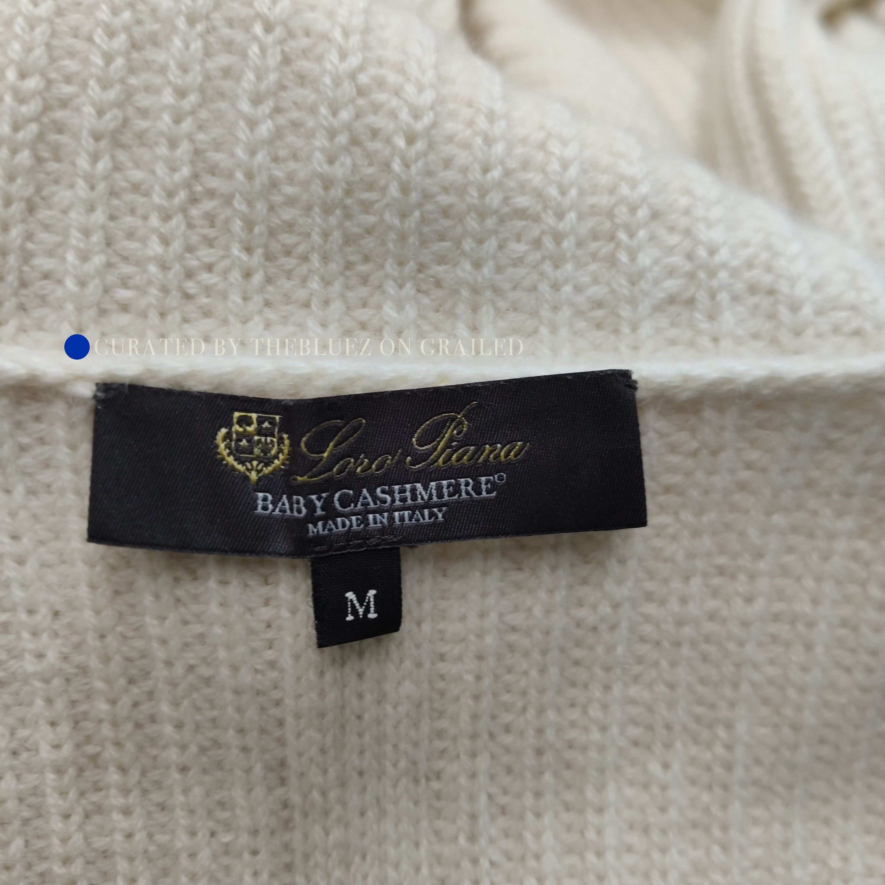 Loro Piana Luxurious Beige Cashmere Turtleneck Sweater Size US M / EU 48-50 / 2 - 3 Thumbnail