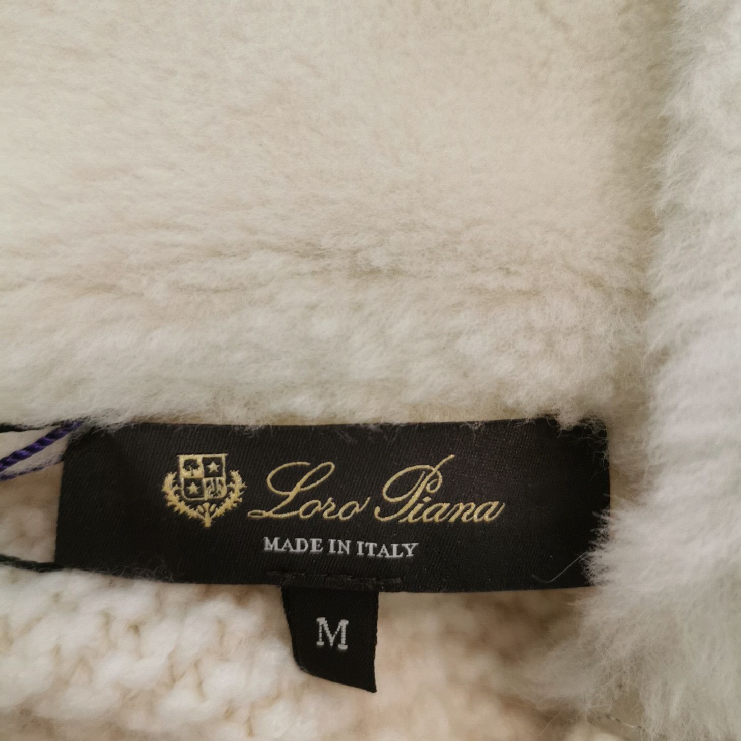Loro Piana Cashmere Shearling Hooded Jacket in Beige Size US M / EU 48-50 / 2 - 4 Thumbnail