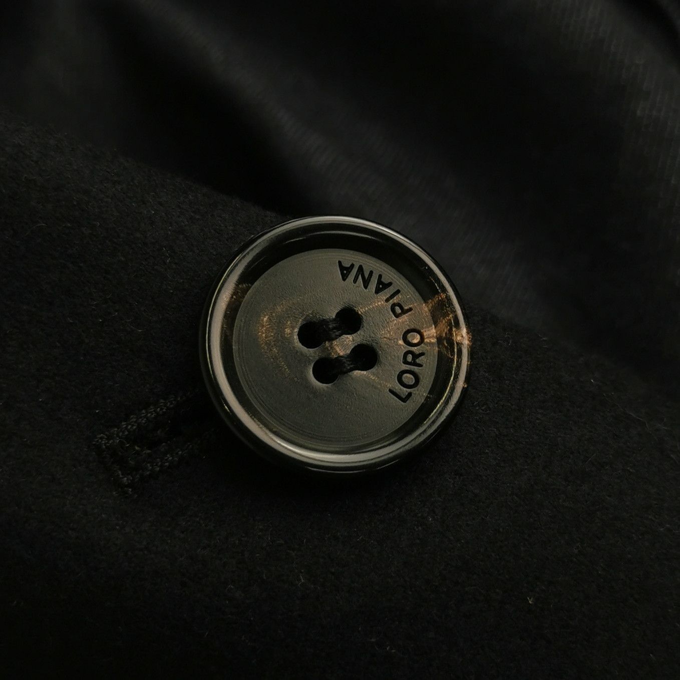 Loro Piana Reversible Wool Blend Coat in Black Size US L / EU 52-54 / 3 - 3 Thumbnail