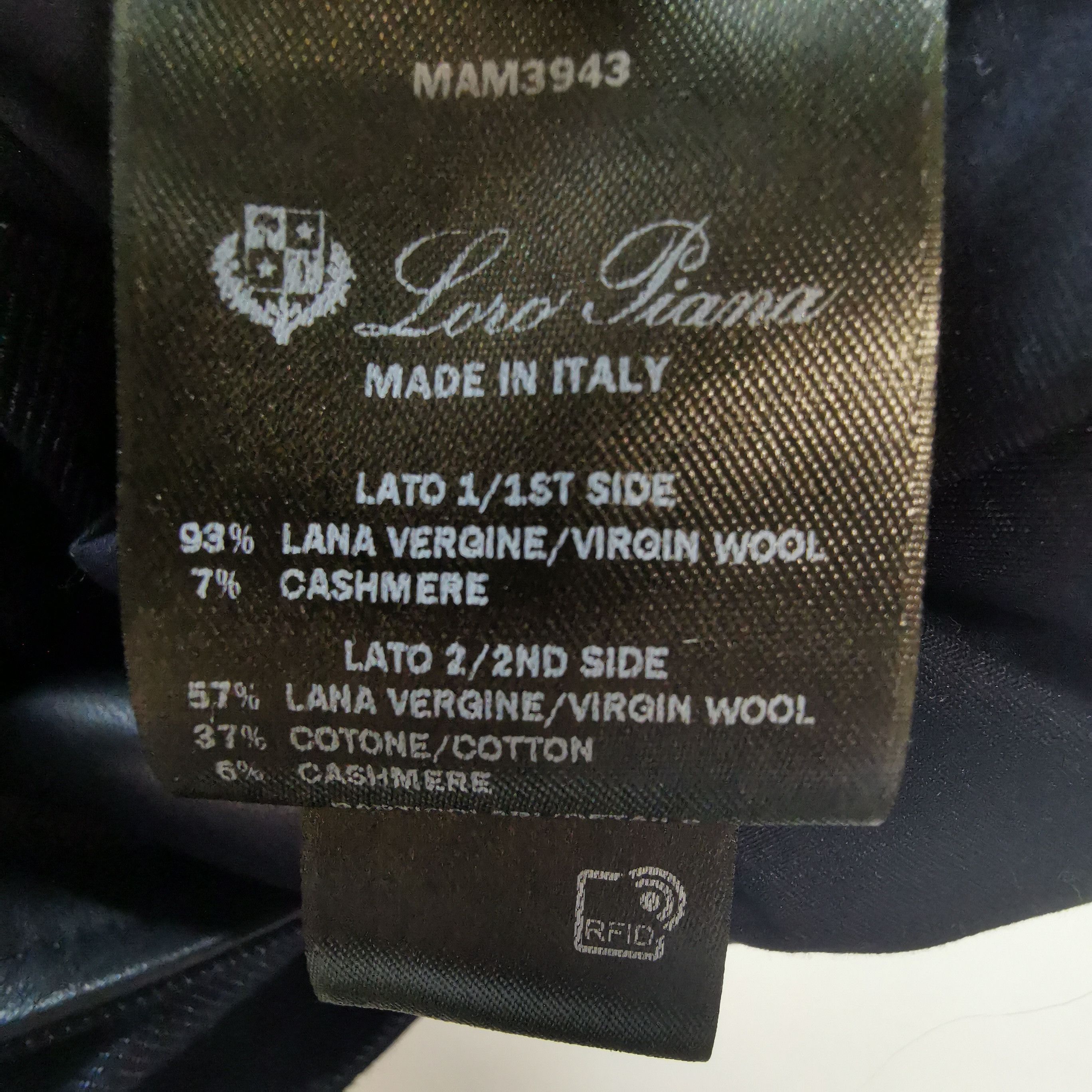 Loro Piana Reversible Wool Blend Coat in Black Size US L / EU 52-54 / 3 - 8 Thumbnail