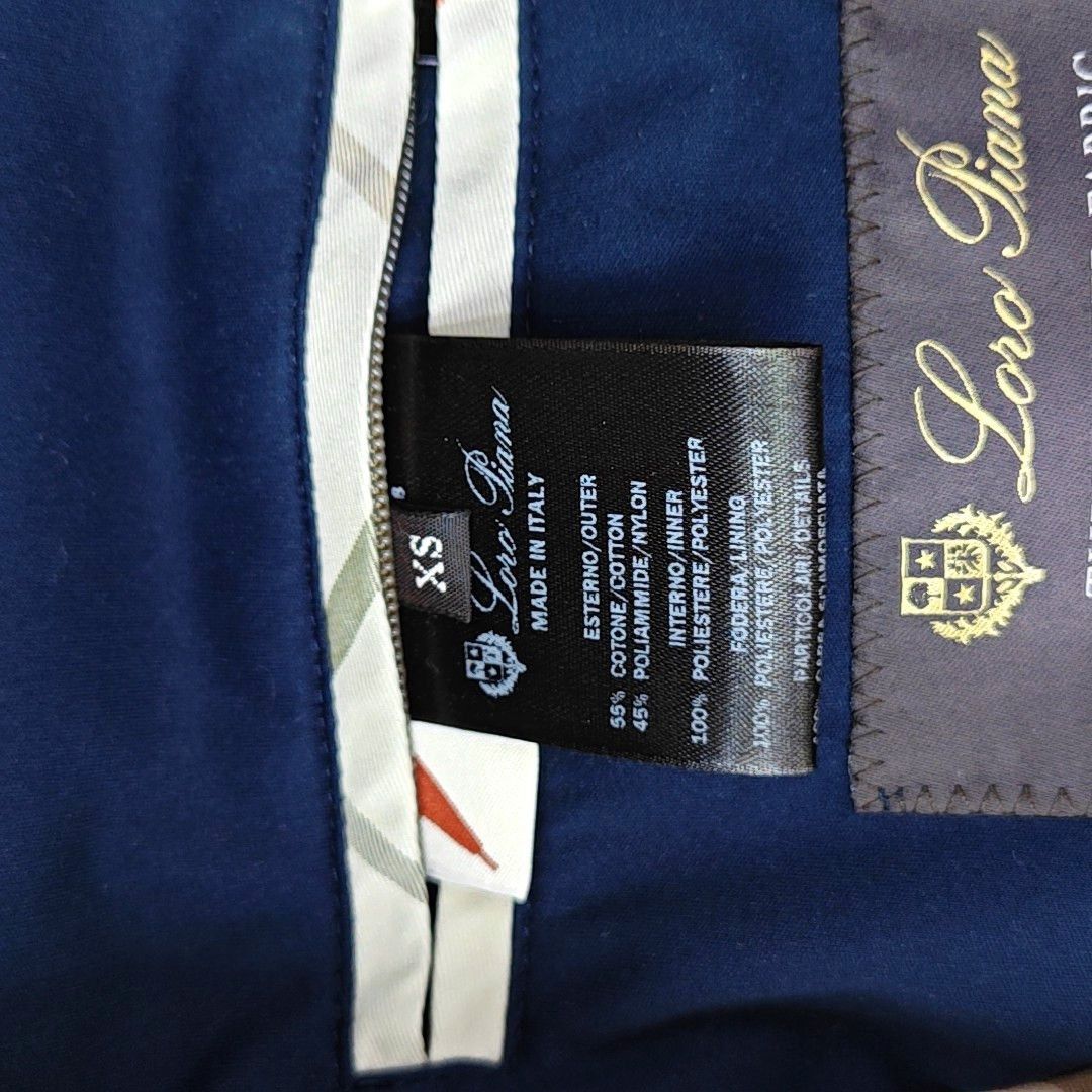 Loro Piana Brown Hooded Lightweight Jacket in Size XS Size US XS / EU 42 / 0 - 3 Thumbnail