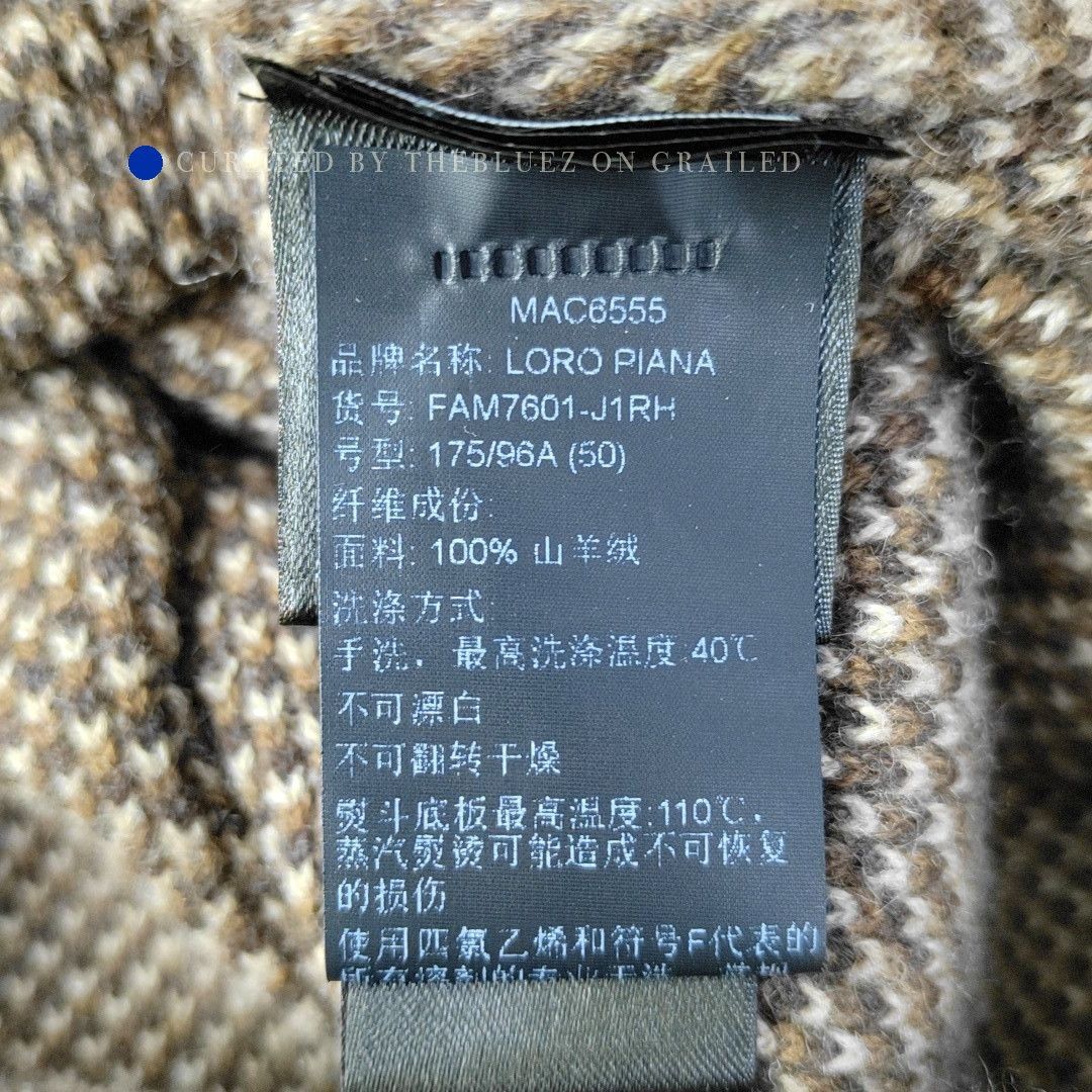 Loro Piana Soft Cashmere Knit Sweater in Brown Size US M / EU 48-50 / 2 - 2 Thumbnail