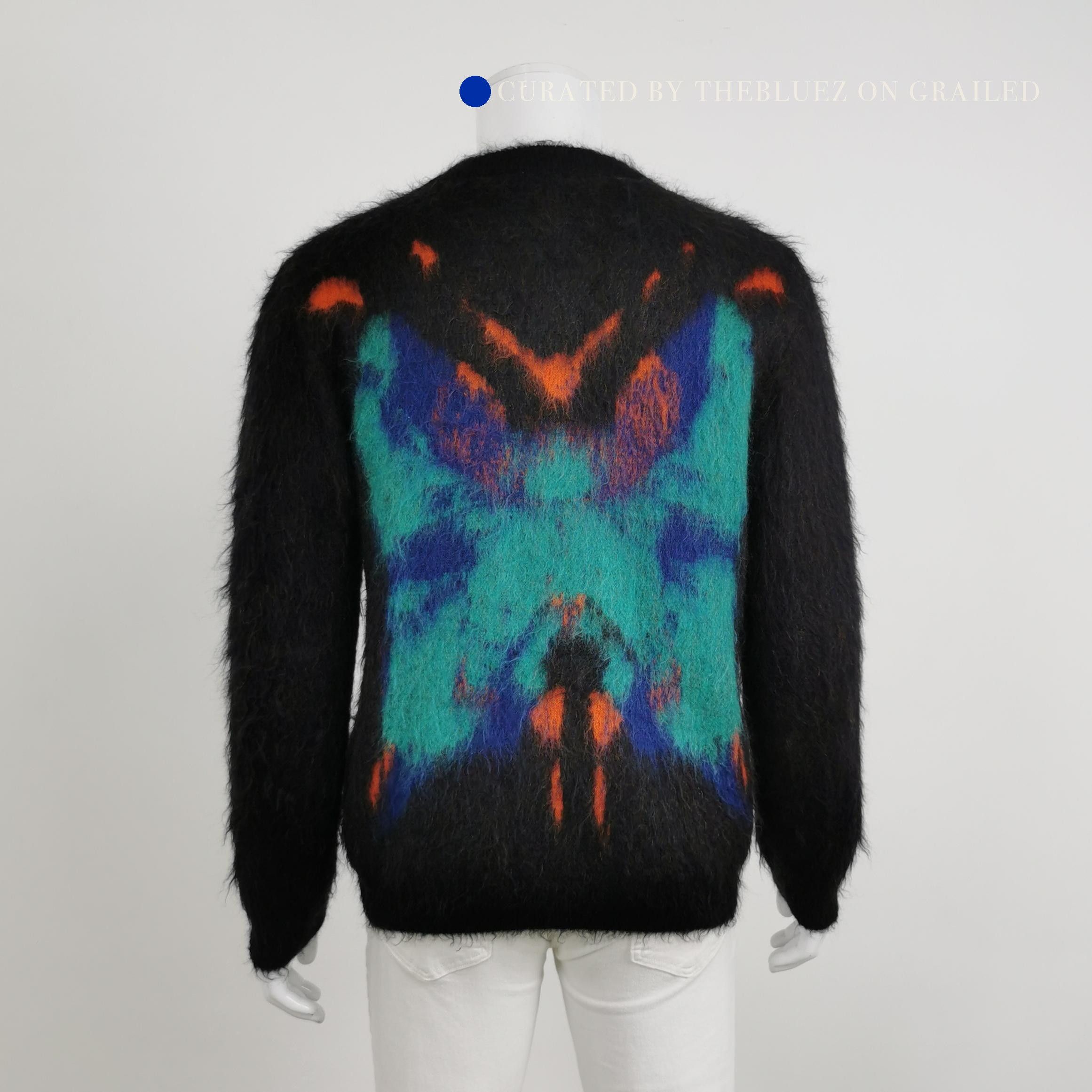 Louis Vuitton Vibrant Multi-Colored Mohair Sweater Size US M / EU 48-50 / 2 - 2 Thumbnail