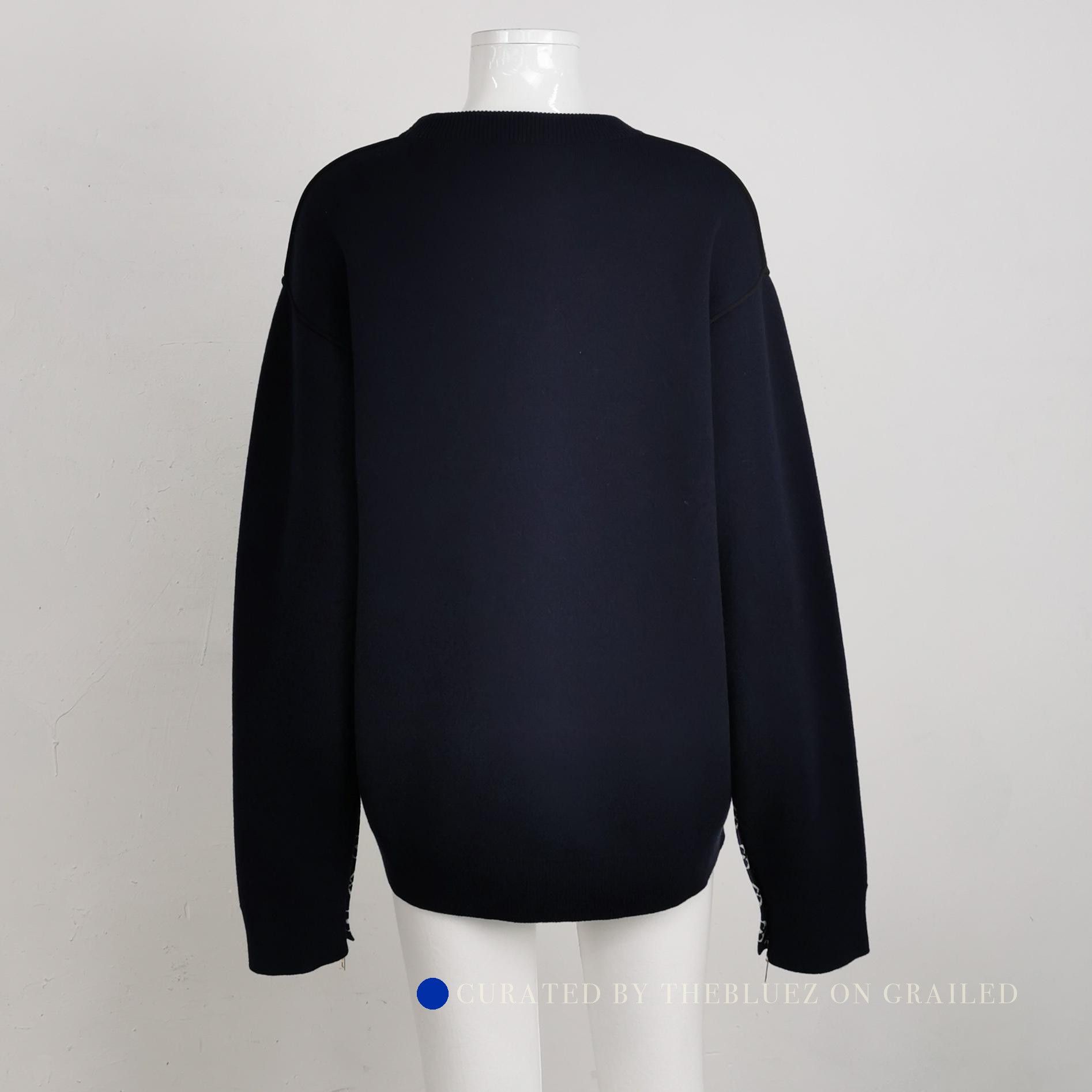 Louis Vuitton Monogram Detail Crewneck Sweater Size US S / EU 44-46 / 1 - 2 Thumbnail