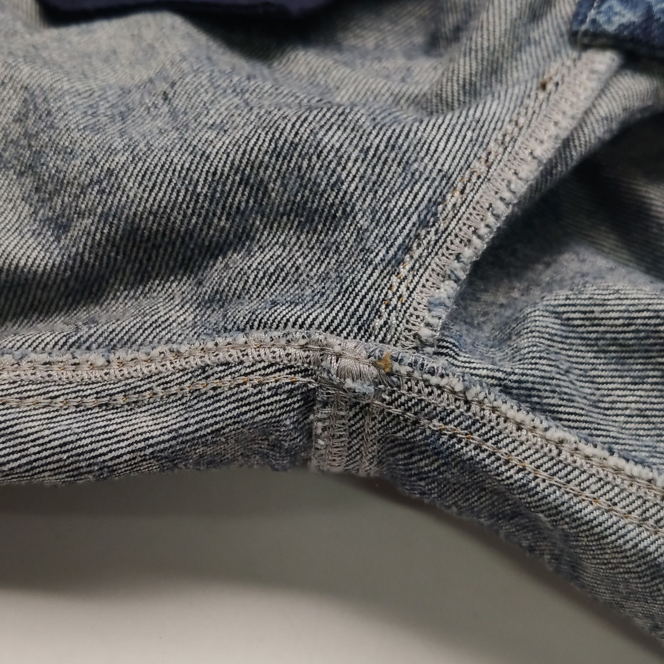 Louis Vuitton Checkerboard Denim Jeans in Blue Size US 28 / EU 44 - 12 Thumbnail
