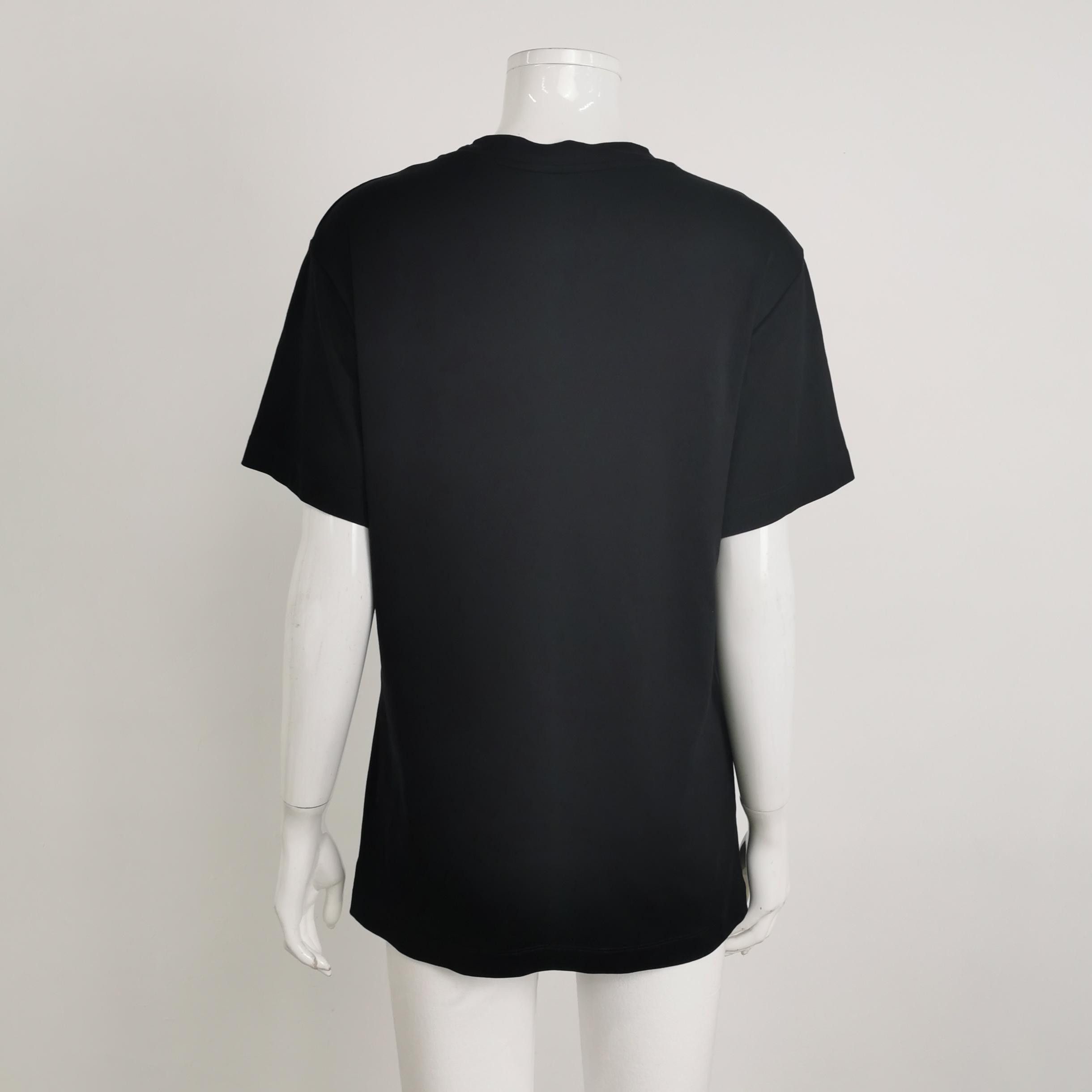 Louis Vuitton Classic Black Script Logo T-Shirt Size US L / EU 52-54 / 3 - 2 Thumbnail