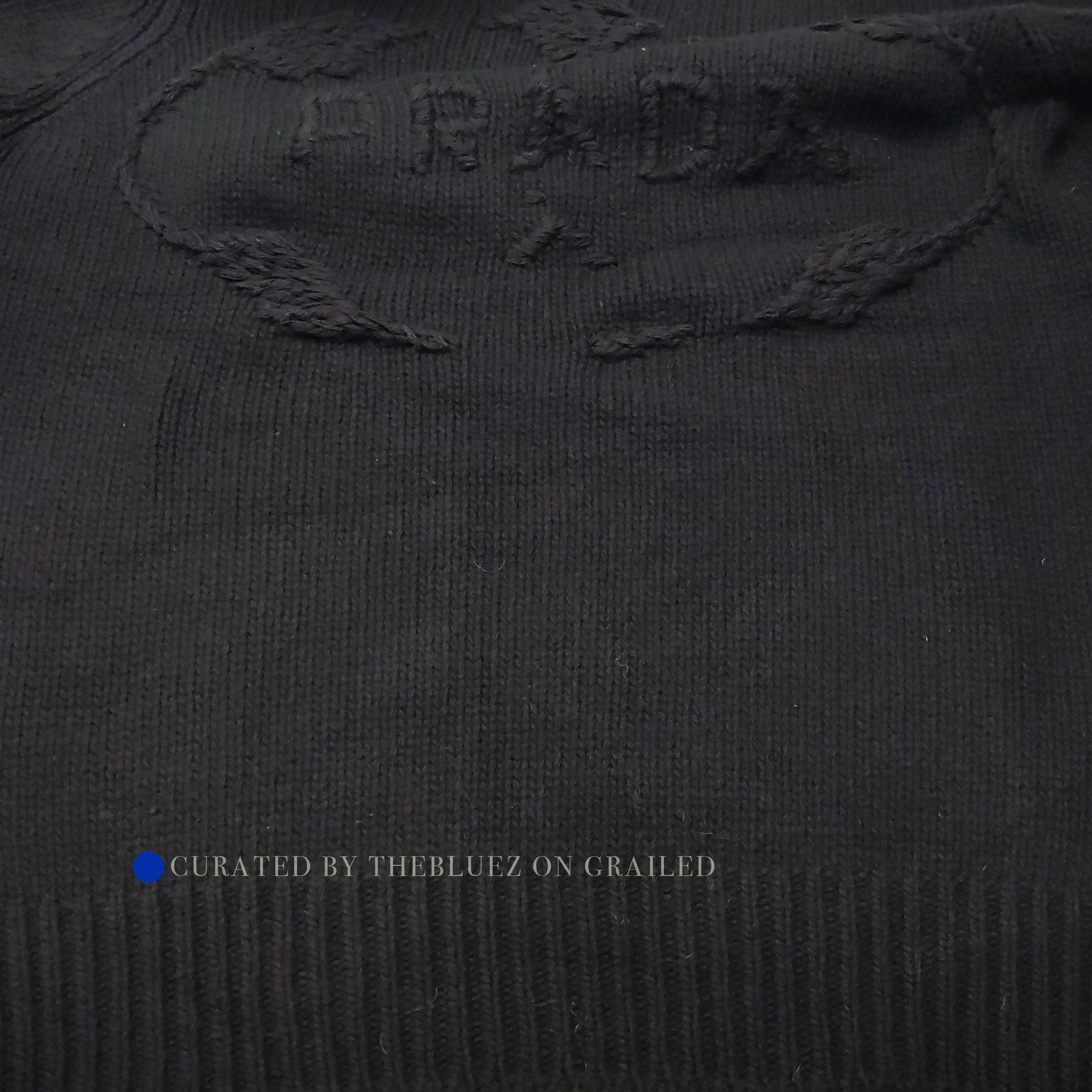 Prada Cashmere Blend Black Sweater in Size L Size US L / EU 52-54 / 3 - 11 Thumbnail