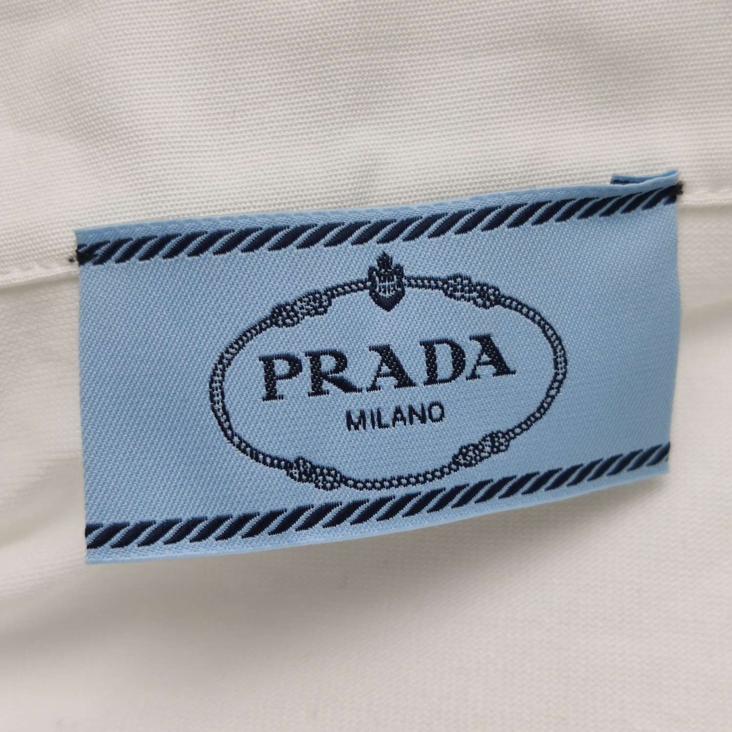 Prada Classic Logo Polo Shirt in White Size US S / EU 44-46 / 1 - 5 Thumbnail