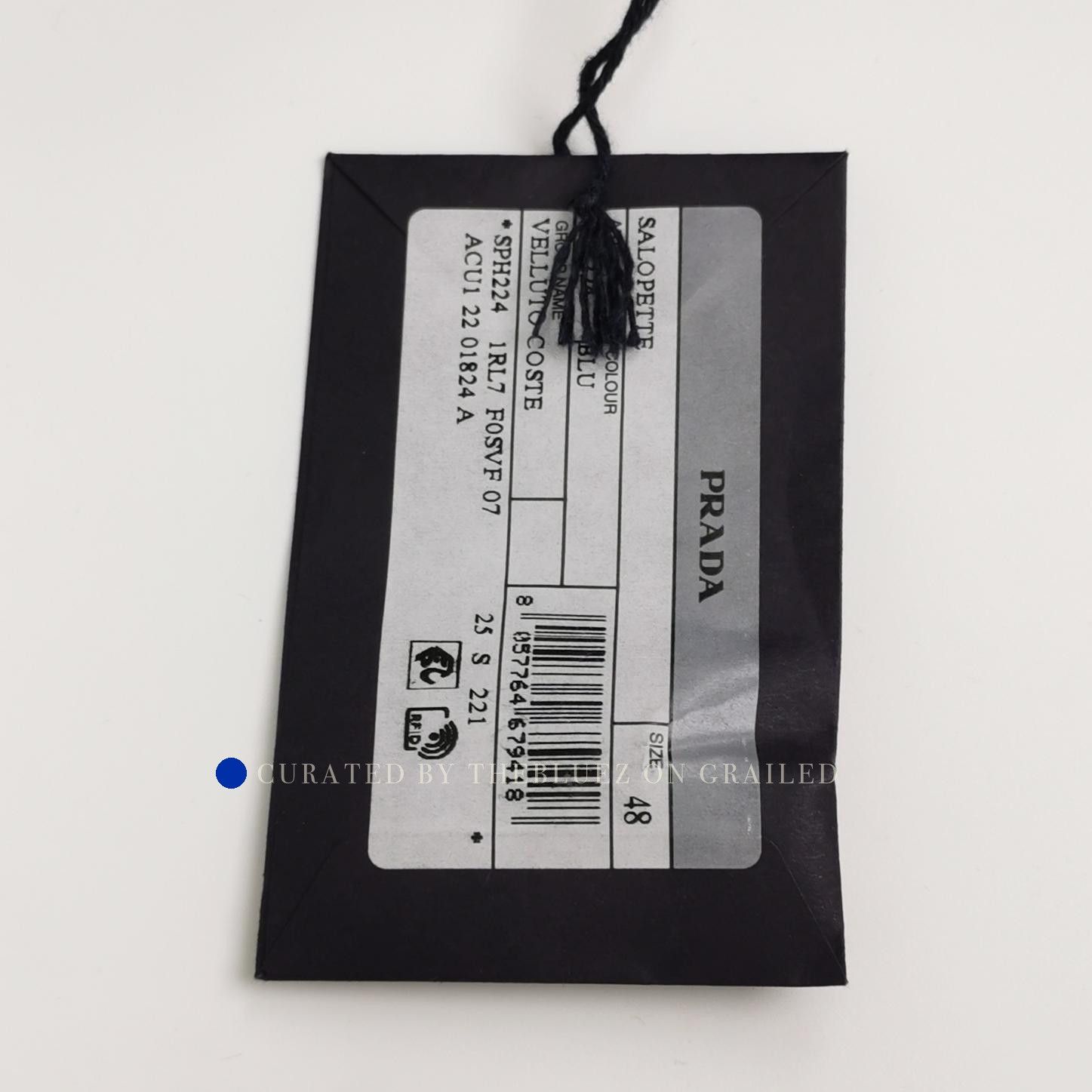 Prada Blue Corduroy Overalls in Size 32 Size US 32 / EU 48 - 5 Thumbnail