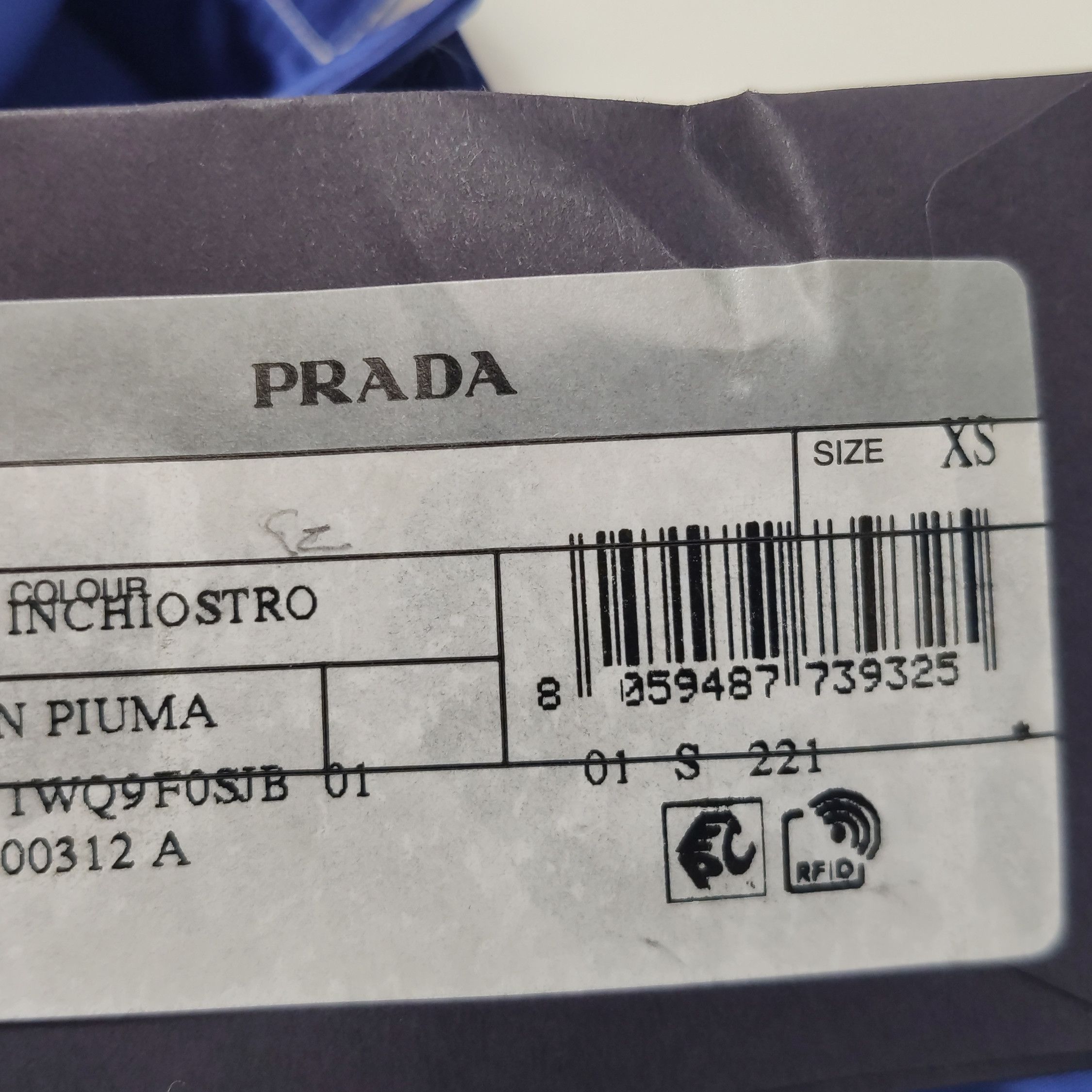 Prada Blue Re-Nylon Short Sleeve Button-Up Shirt Size US XS / EU 42 / 0 - 11 Thumbnail