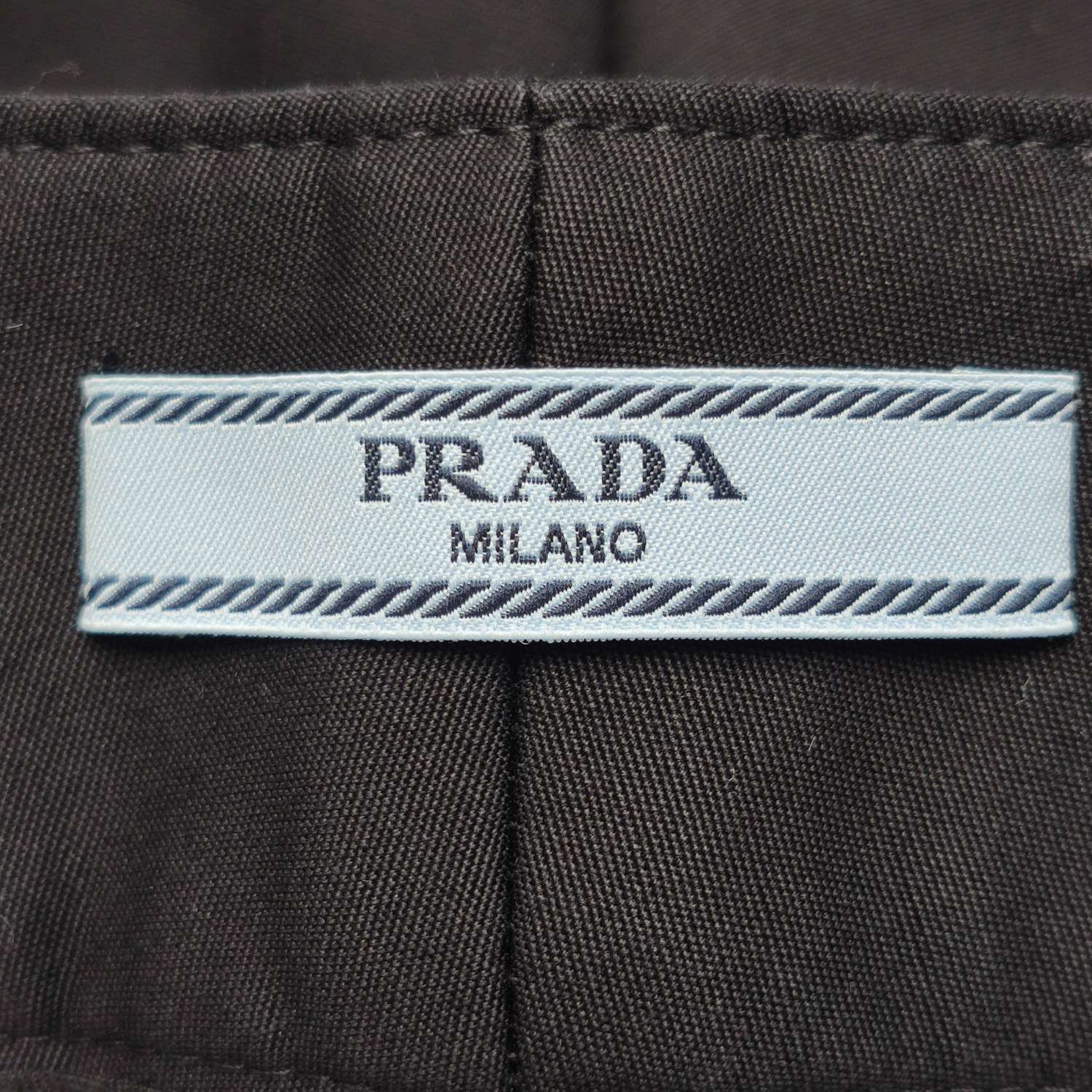 Prada Black Logo Cotton Casual Pants Size US 28 / EU 44 - 4 Thumbnail