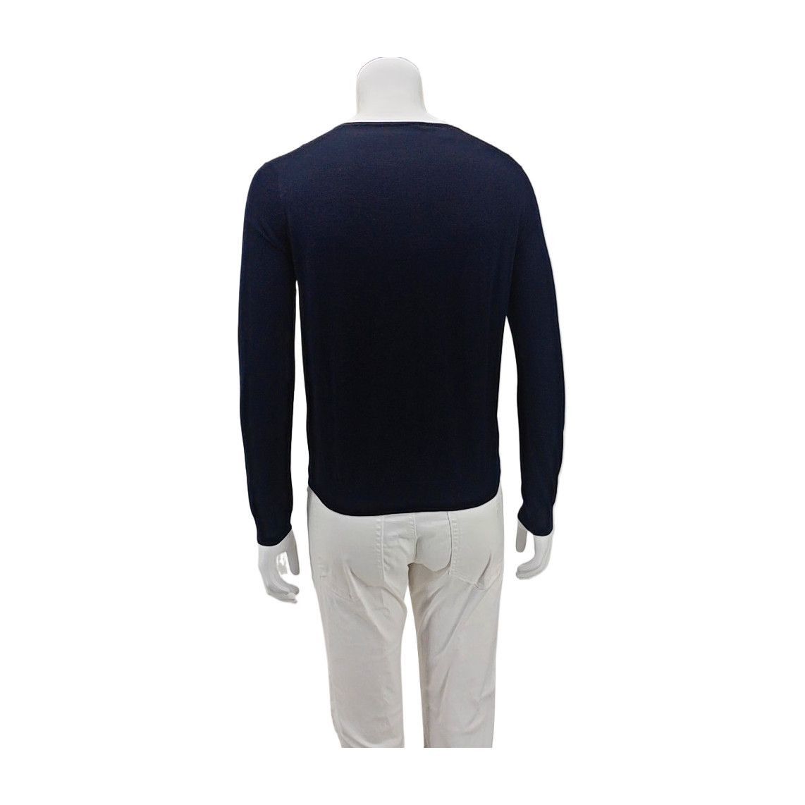 Loro Piana Cozy Blue Wool Crewneck Sweater Size S Size US S / EU 44-46 / 1 - 2 Thumbnail