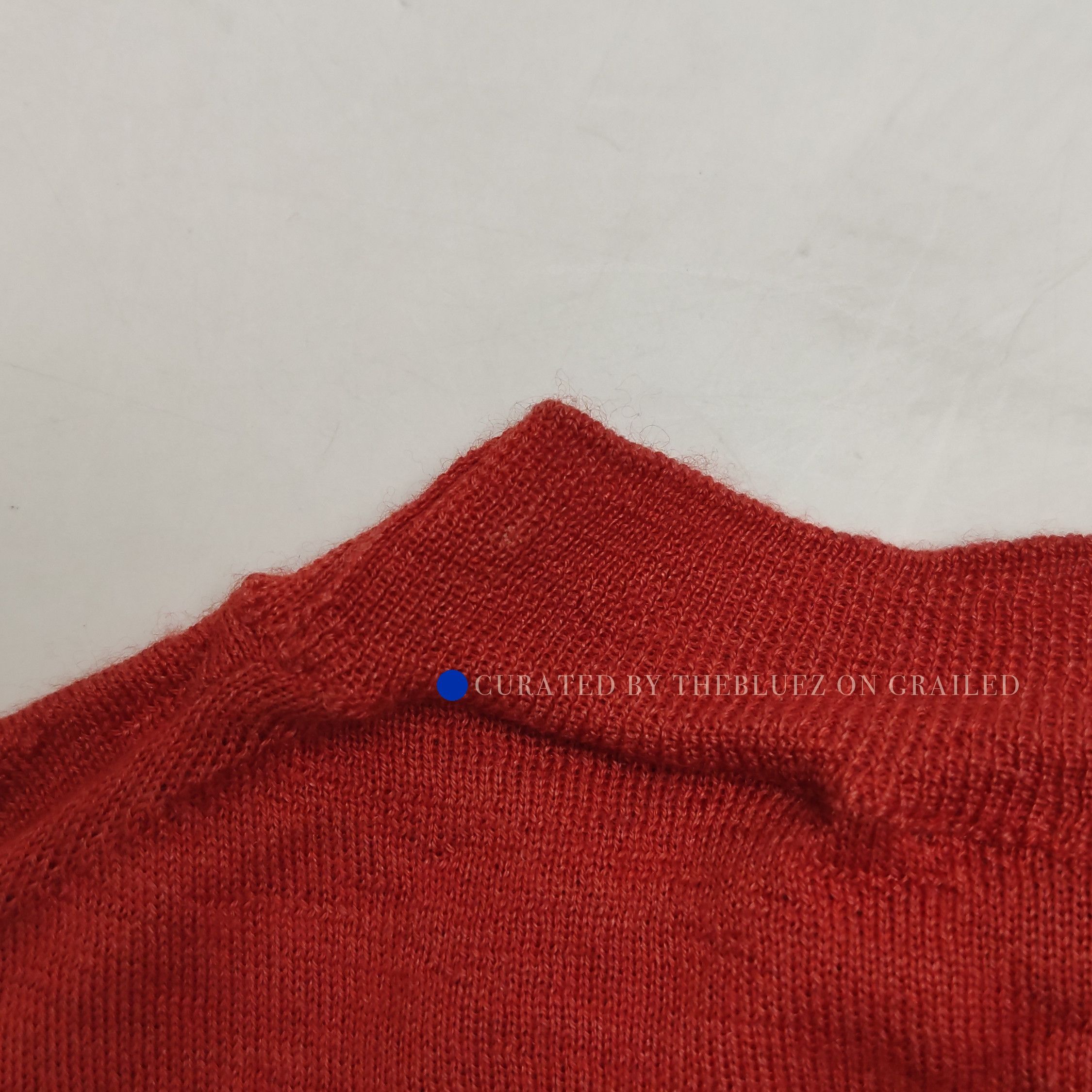 Loro Piana Cashmere Silk Blend Red Sweater in Size M Size US M / EU 48-50 / 2 - 7 Thumbnail