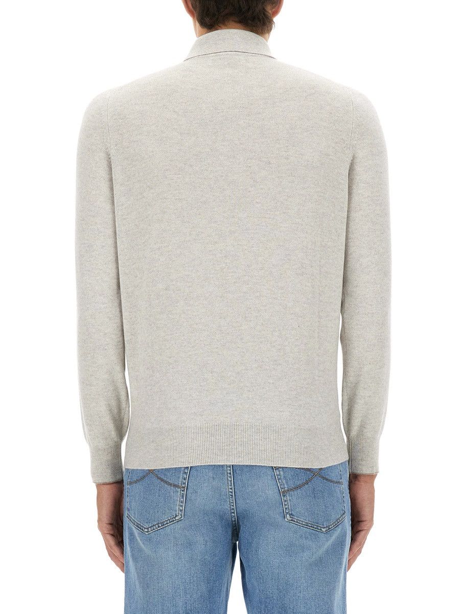 Brunello Cucinelli BRUNELLO CUCINELLI CASHMERE SWEATER - GREY (IT 52) Size US XL / EU 56 / 4 - 3 Thumbnail