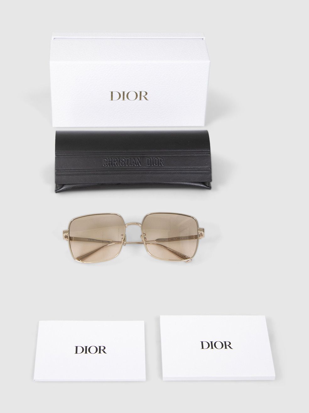 Dior Pink DiorCannage S1U Sunglasses Size ONE SIZE - 3 Thumbnail