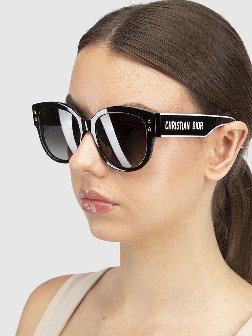 Dior Black Gradient Square DiorPacific B2I Sunglasses Size ONE SIZE - 2 Thumbnail