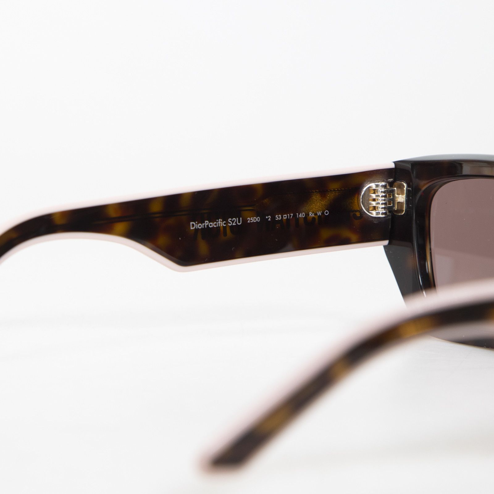 Dior Tortoiseshell DiorPacific S2U Sunglasses Size ONE SIZE - 10 Thumbnail