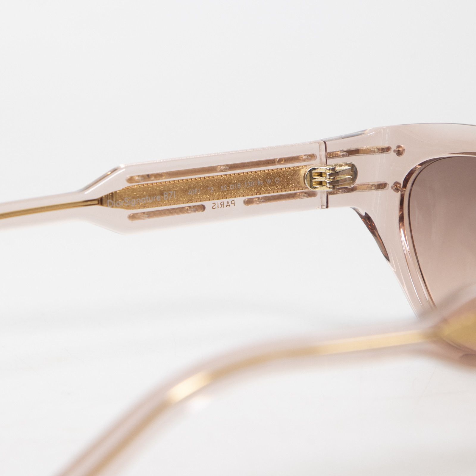 Dior Pink Cat Eye DiorSignature B7I Sunglasses Size ONE SIZE - 10 Thumbnail